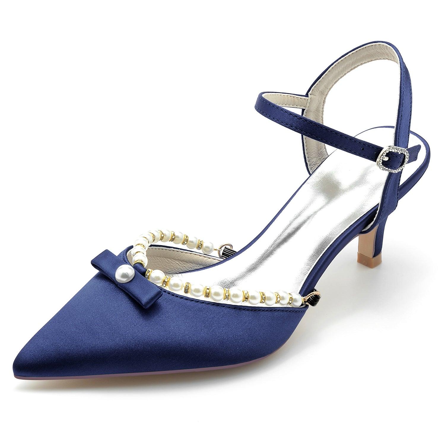 Stiletto Heel 6cm Silk-Like Shoes CK0207 - COCOMELODY