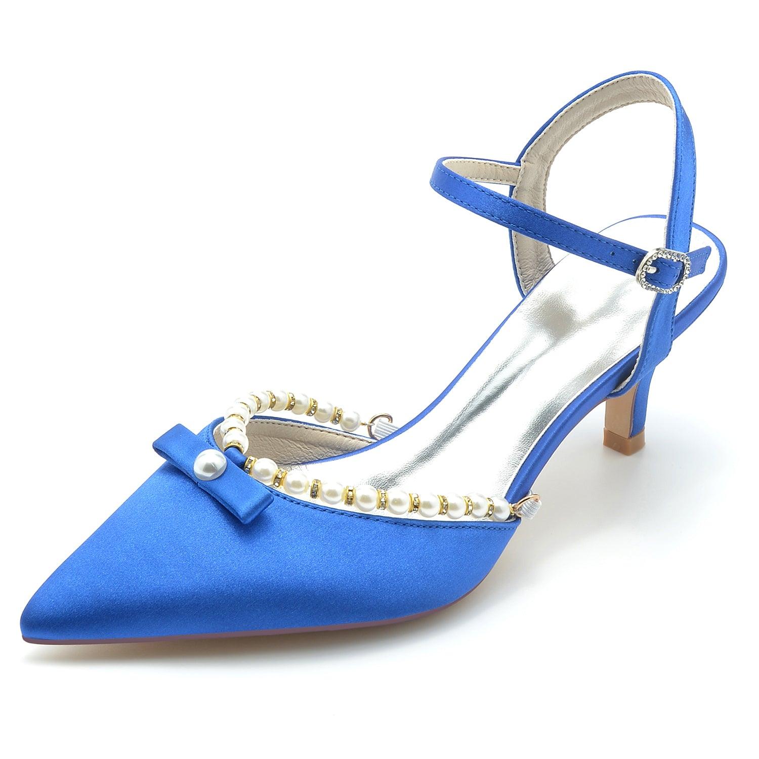 Stiletto Heel 6cm Silk-Like Shoes CK0207 - COCOMELODY