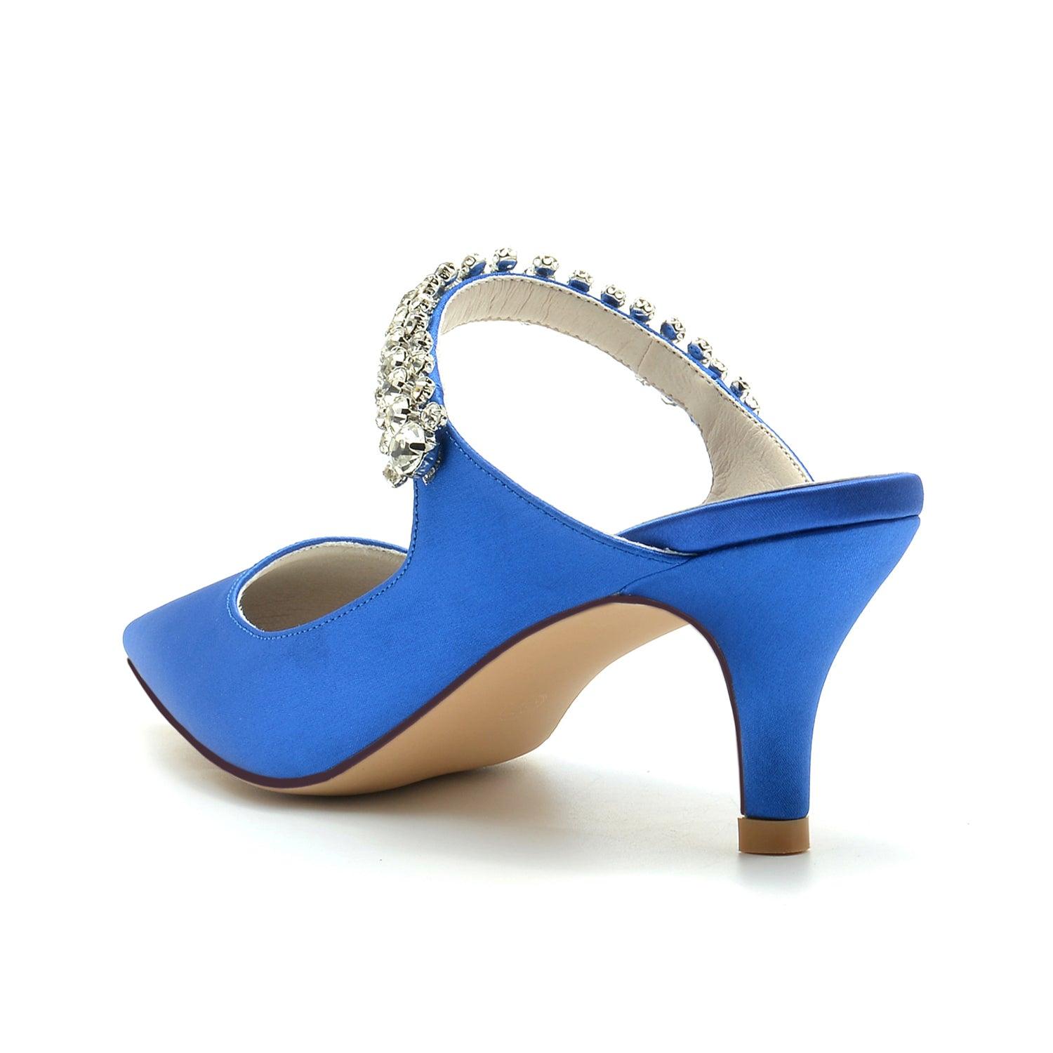 Stiletto Heel 6cm Silk-Like Shoes CK0208 - COCOMELODY