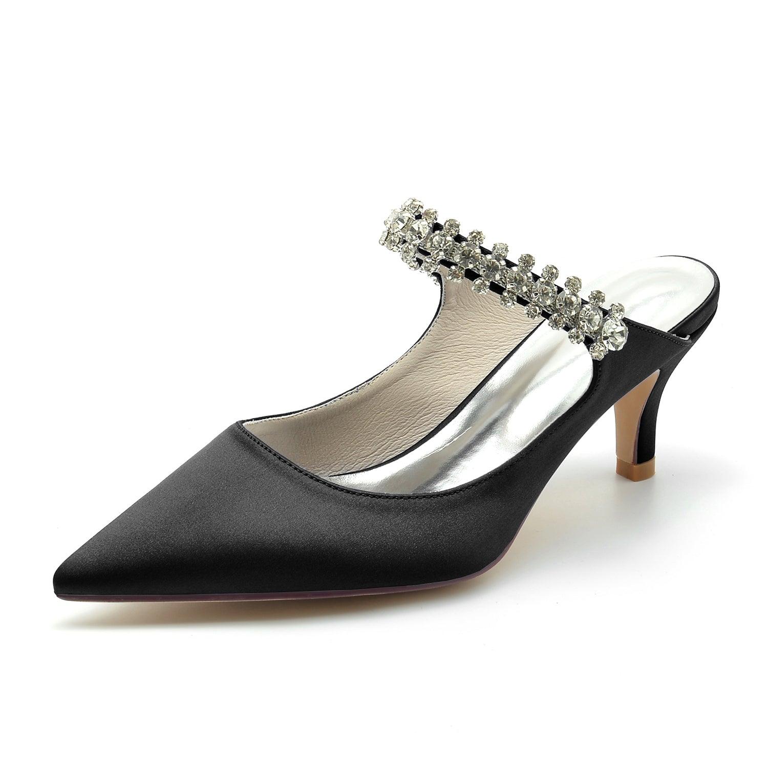 Stiletto Heel 6cm Silk-Like Shoes CK0208 - COCOMELODY