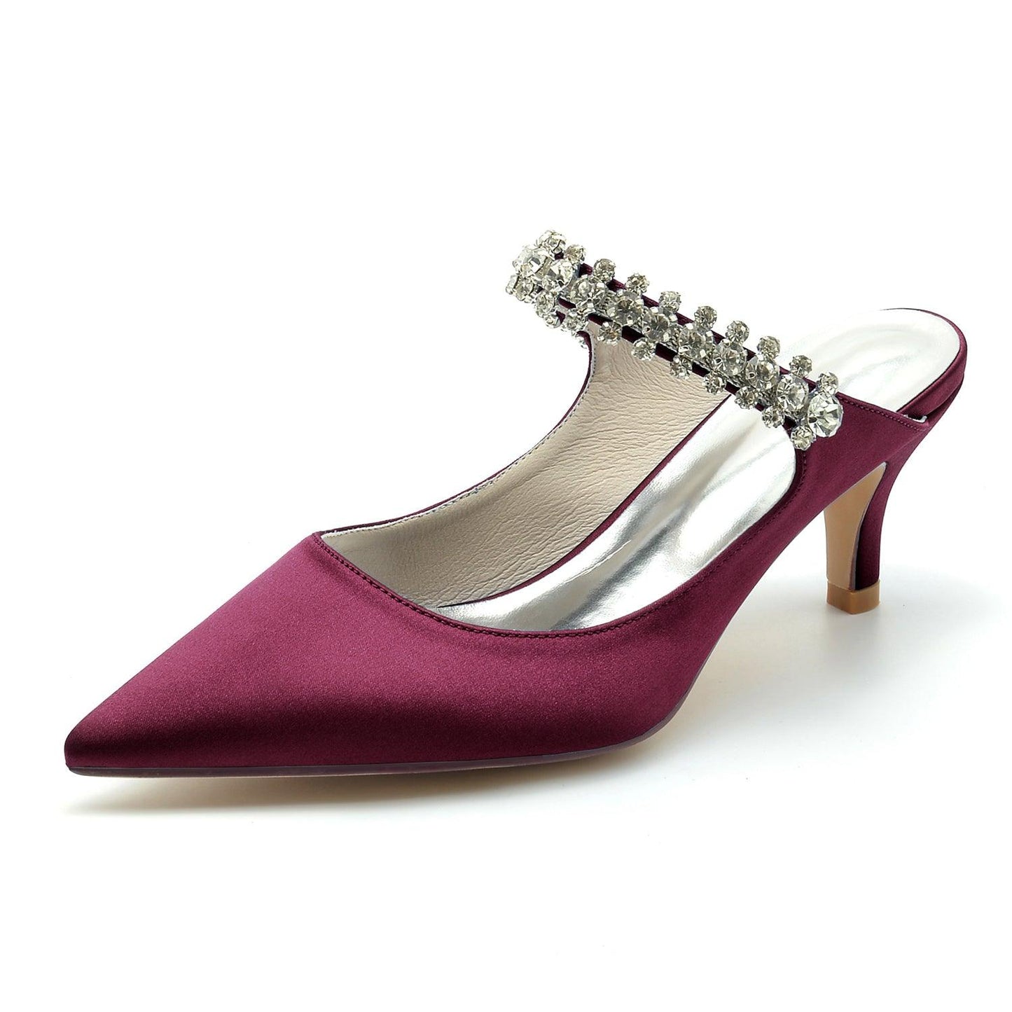 Stiletto Heel 6cm Silk-Like Shoes CK0208 - COCOMELODY