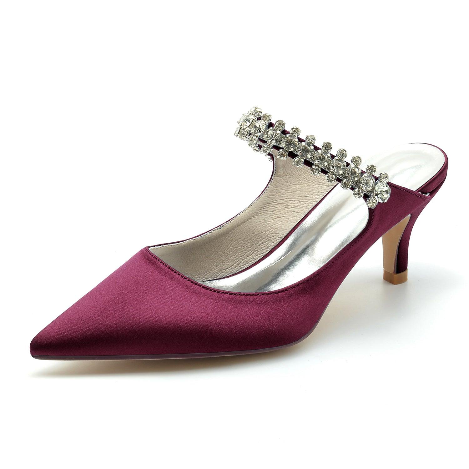 Stiletto Heel 6cm Silk-Like Shoes CK0208 - COCOMELODY
