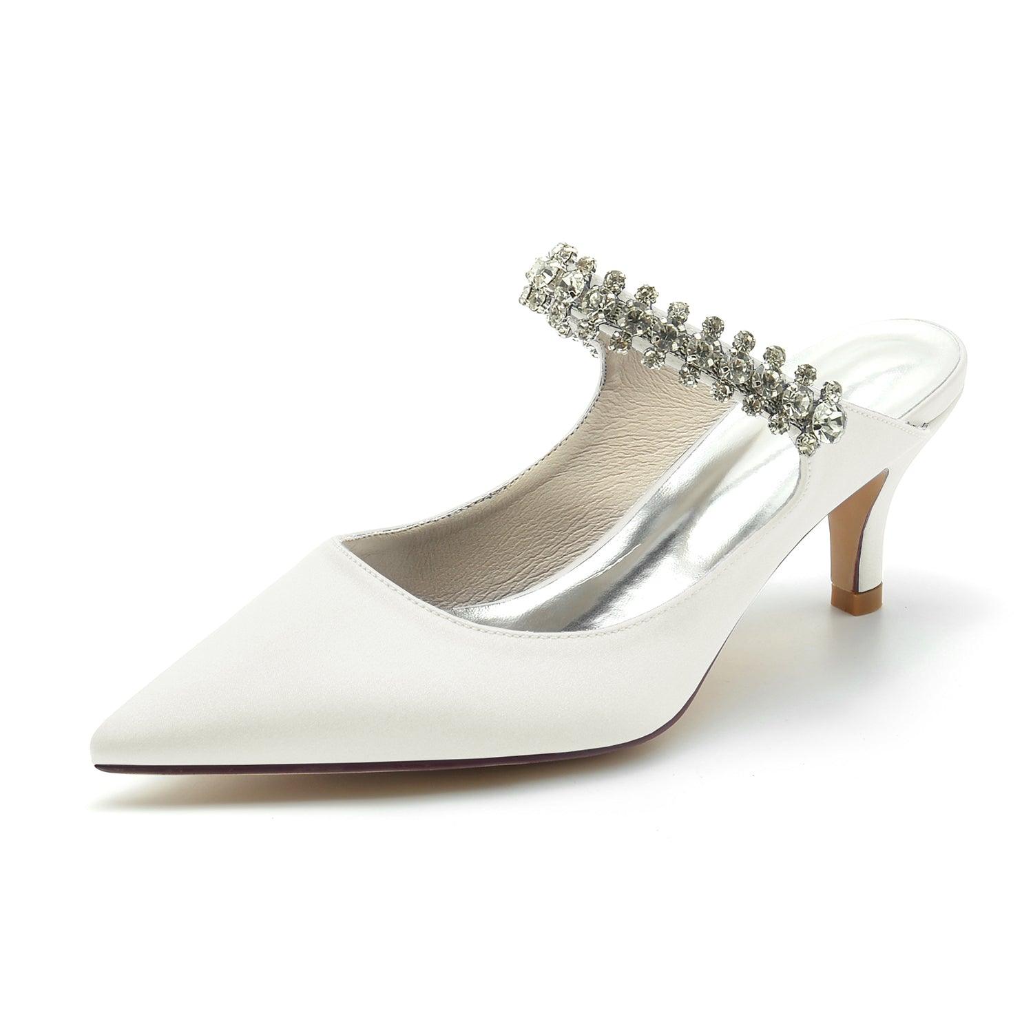 Stiletto Heel 6cm Silk-Like Shoes CK0208 - COCOMELODY