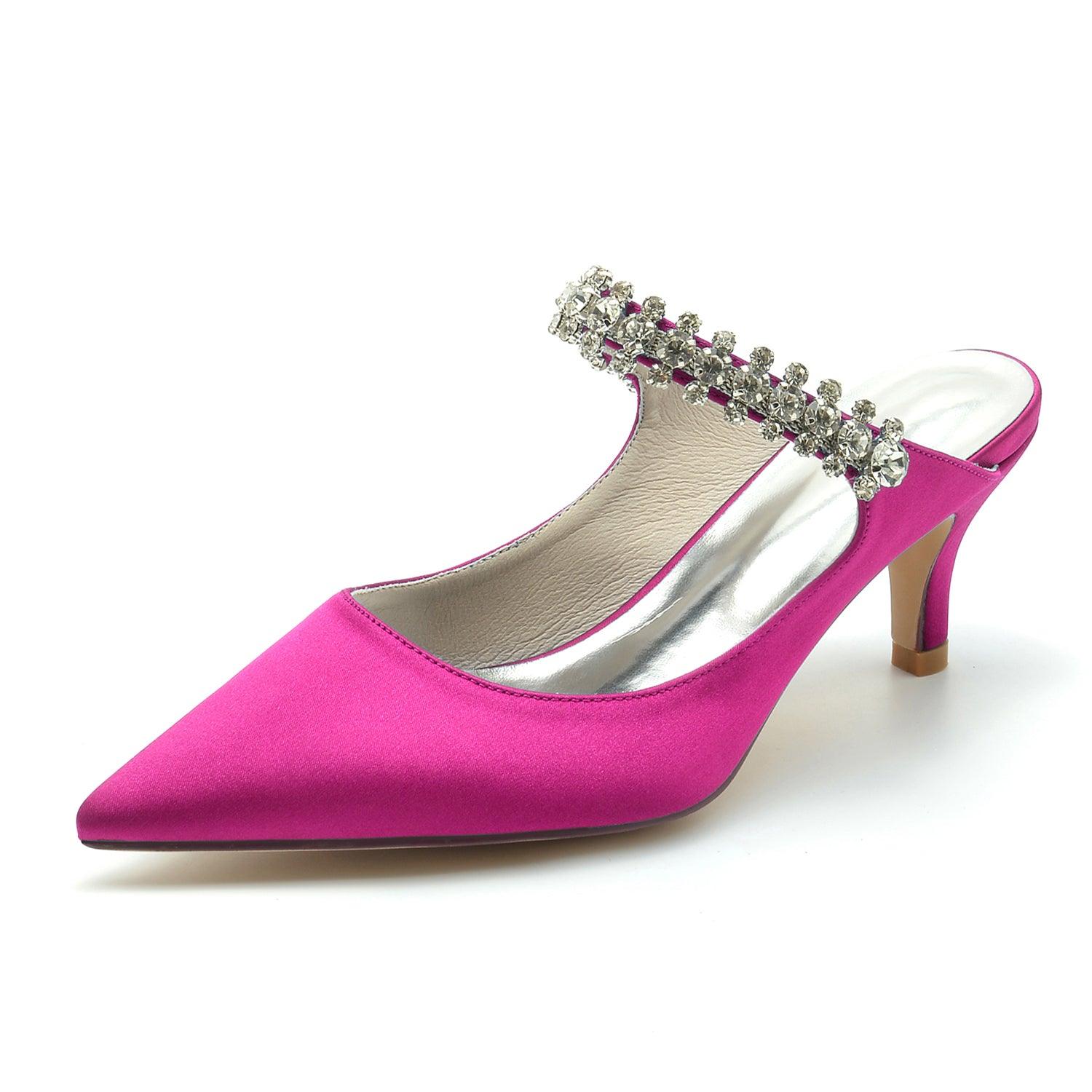 Stiletto Heel 6cm Silk-Like Shoes CK0208 - COCOMELODY