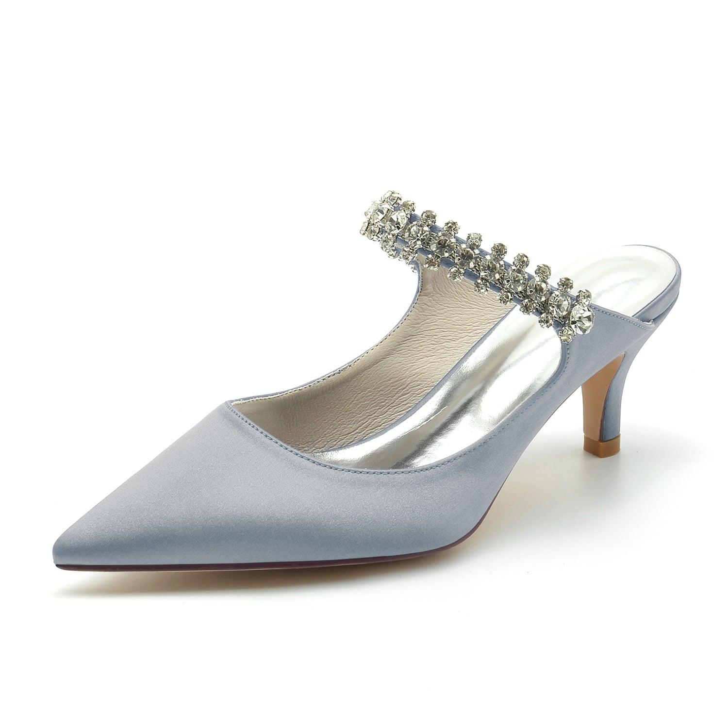 Stiletto Heel 6cm Silk-Like Shoes CK0208 - COCOMELODY