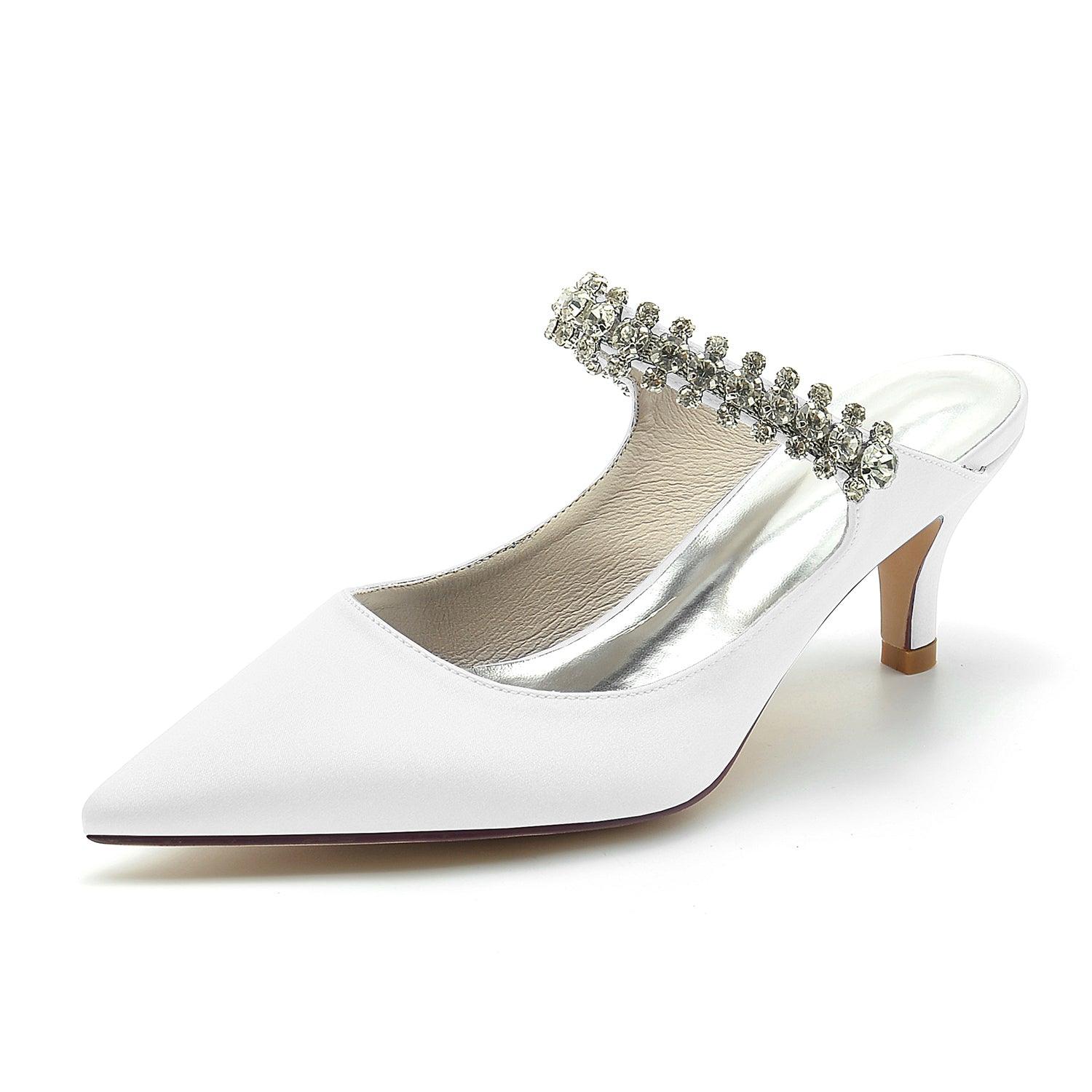 Stiletto Heel 6cm Silk-Like Shoes CK0208 - COCOMELODY