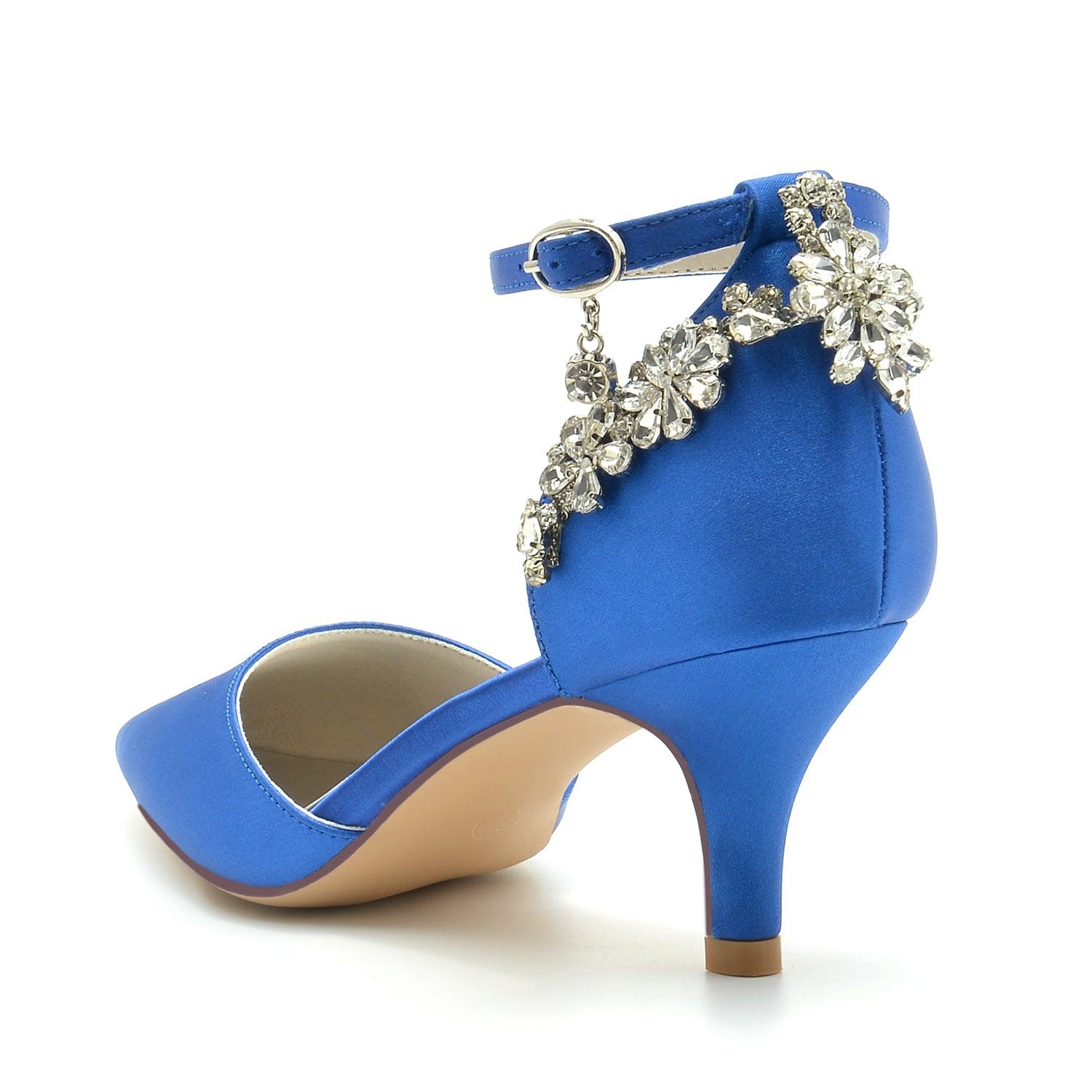Stiletto Heel 6cm Silk-Like Shoes CK0209 - COCOMELODY
