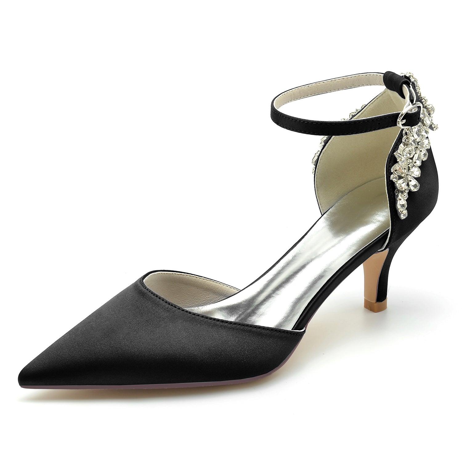 Stiletto Heel 6cm Silk-Like Shoes CK0209 - COCOMELODY