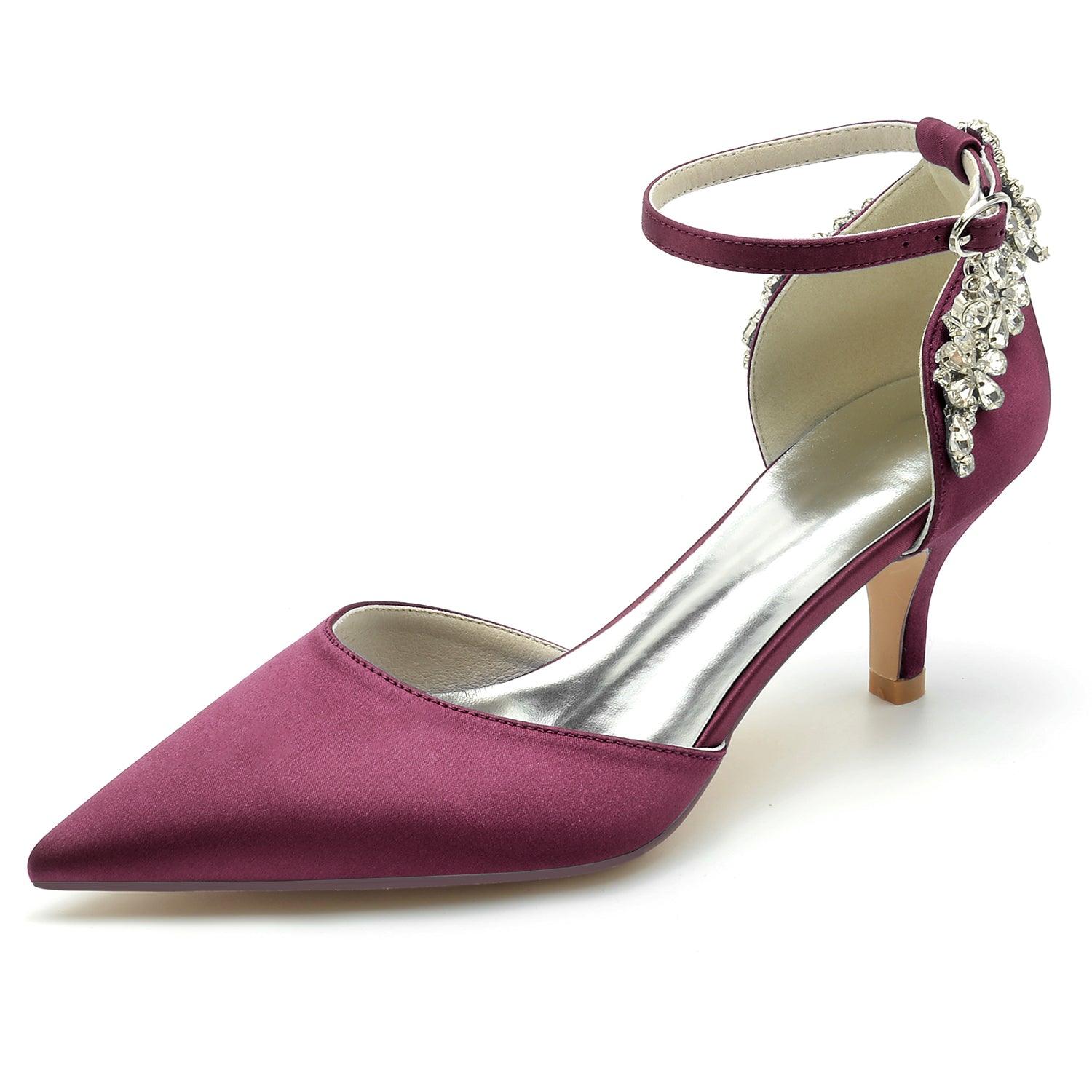 Stiletto Heel 6cm Silk-Like Shoes CK0209 - COCOMELODY