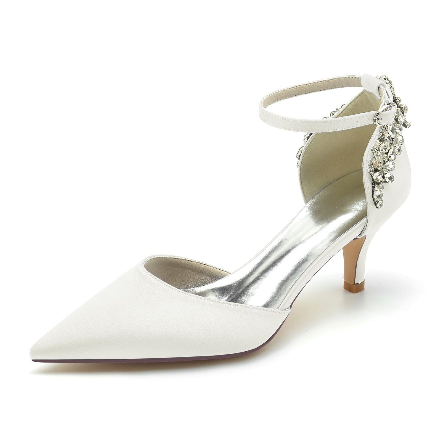 Stiletto Heel 6cm Silk-Like Shoes CK0209 - COCOMELODY