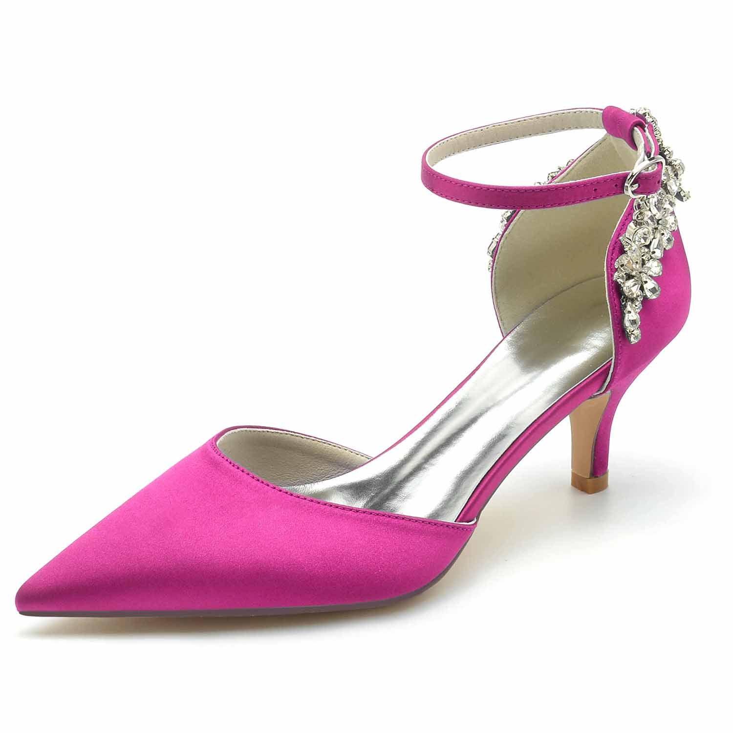 Stiletto Heel 6cm Silk-Like Shoes CK0209 - COCOMELODY