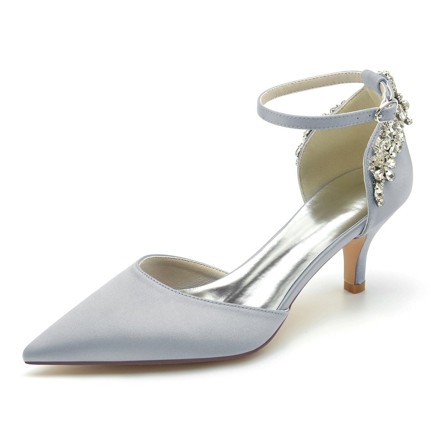 Stiletto Heel 6cm Silk-Like Shoes CK0209 - COCOMELODY