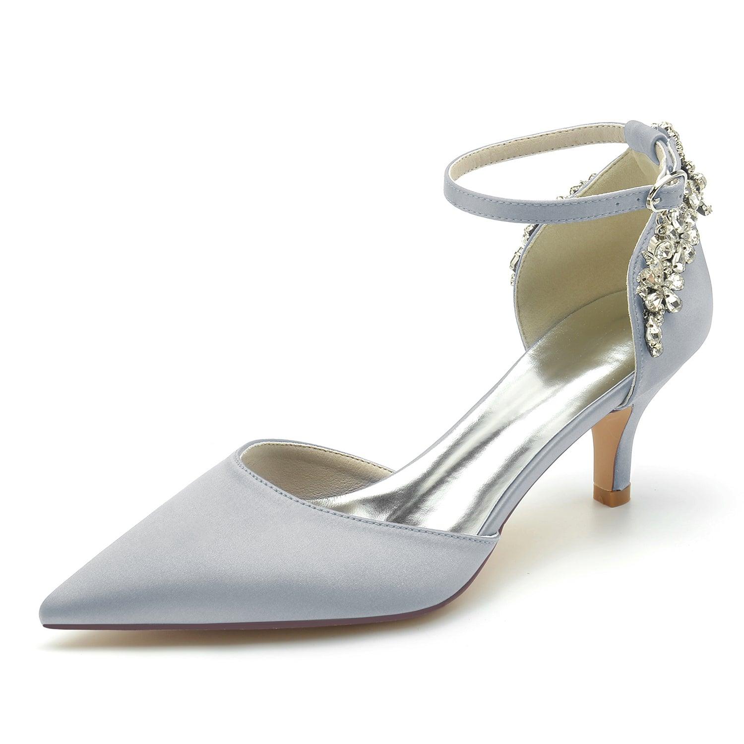 Stiletto Heel 6cm Silk-Like Shoes CK0209 - COCOMELODY