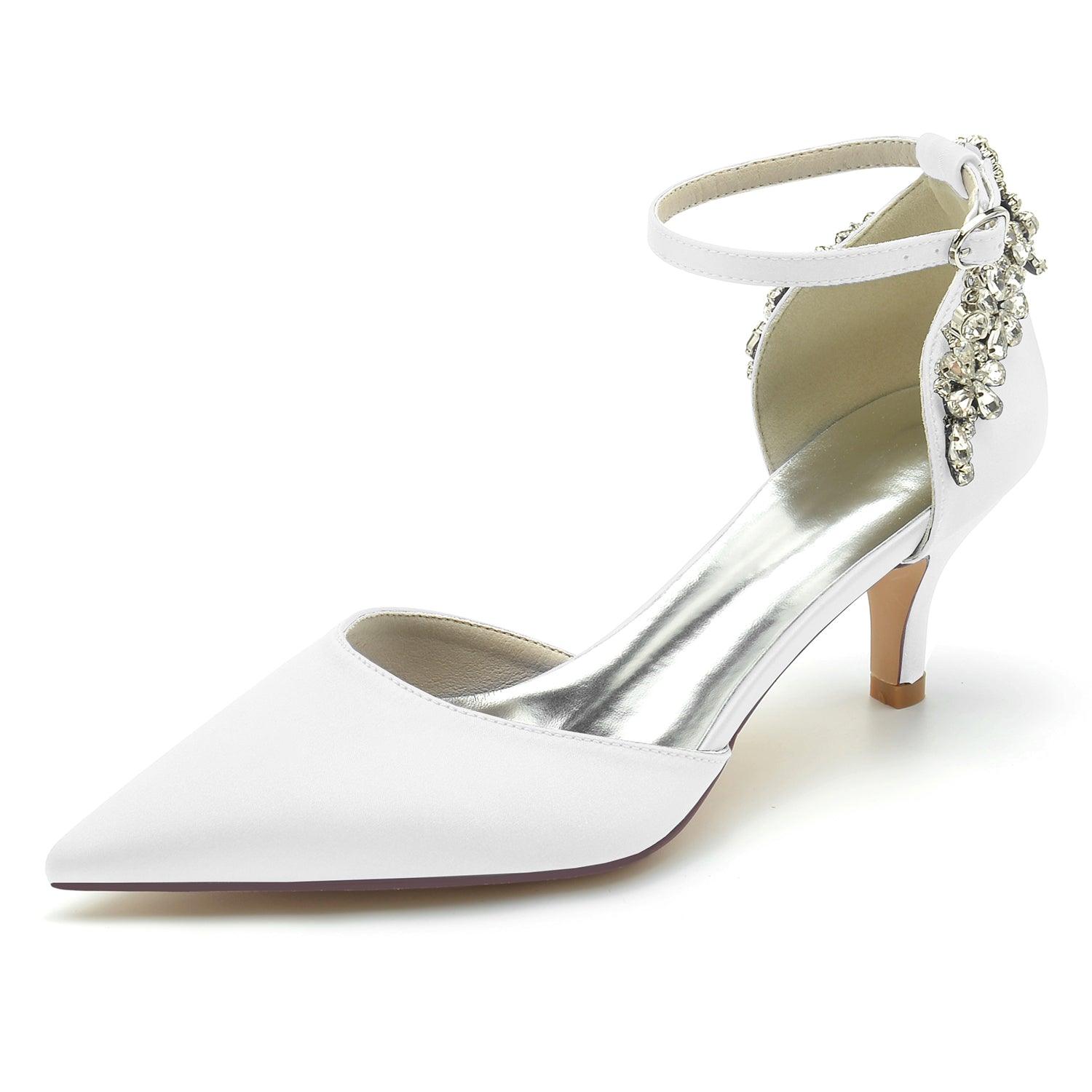 Stiletto Heel 6cm Silk-Like Shoes CK0209 - COCOMELODY