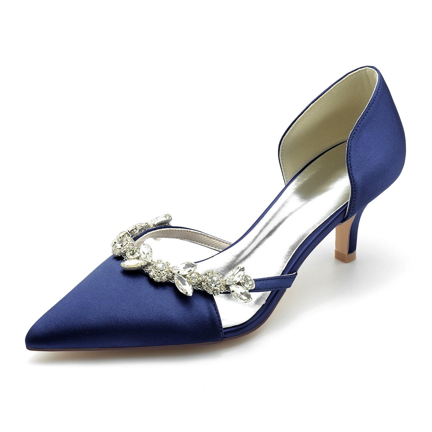 Stiletto Heel 6cm Silk-Like Shoes CK0210 - COCOMELODY