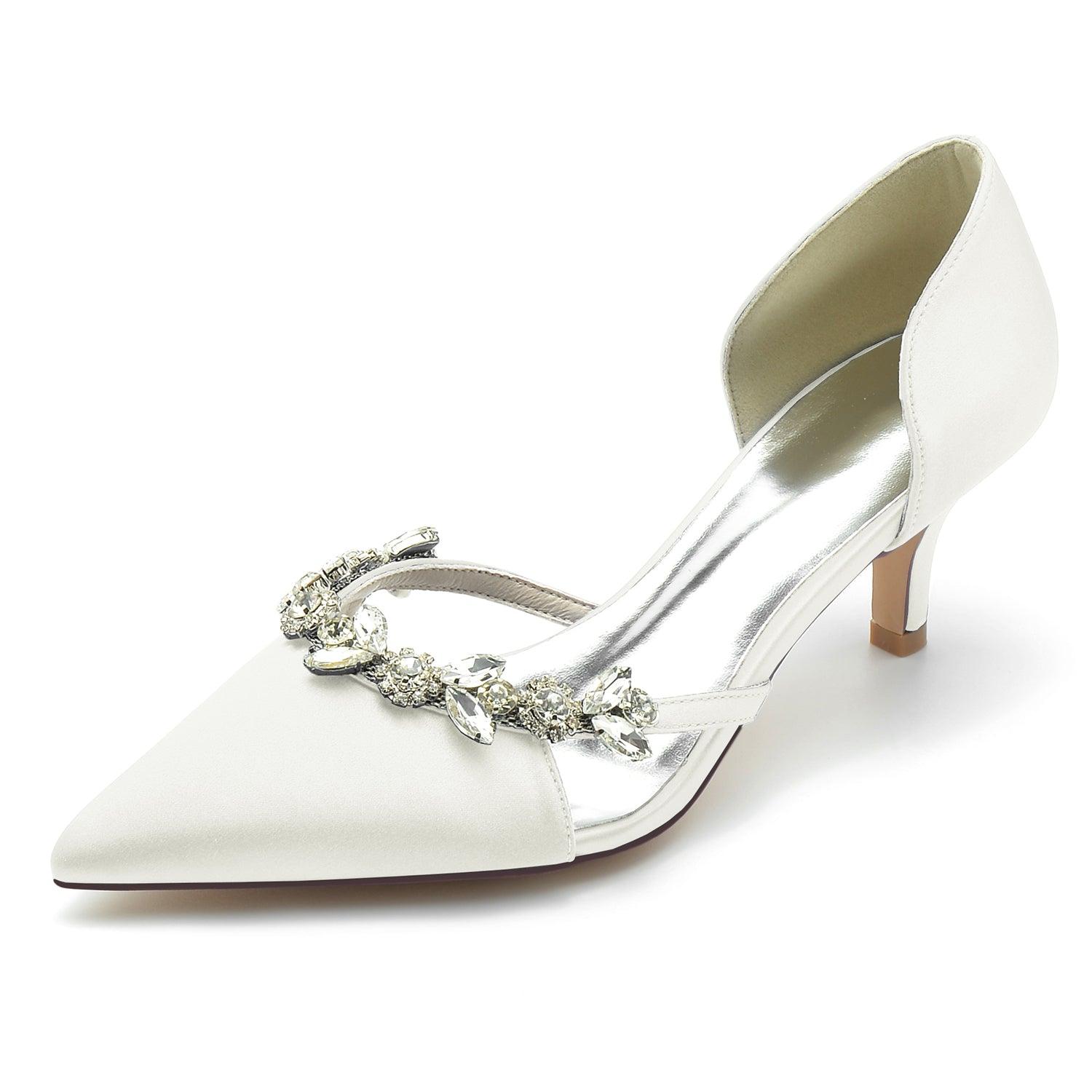 Stiletto Heel 6cm Silk-Like Shoes CK0210 - COCOMELODY