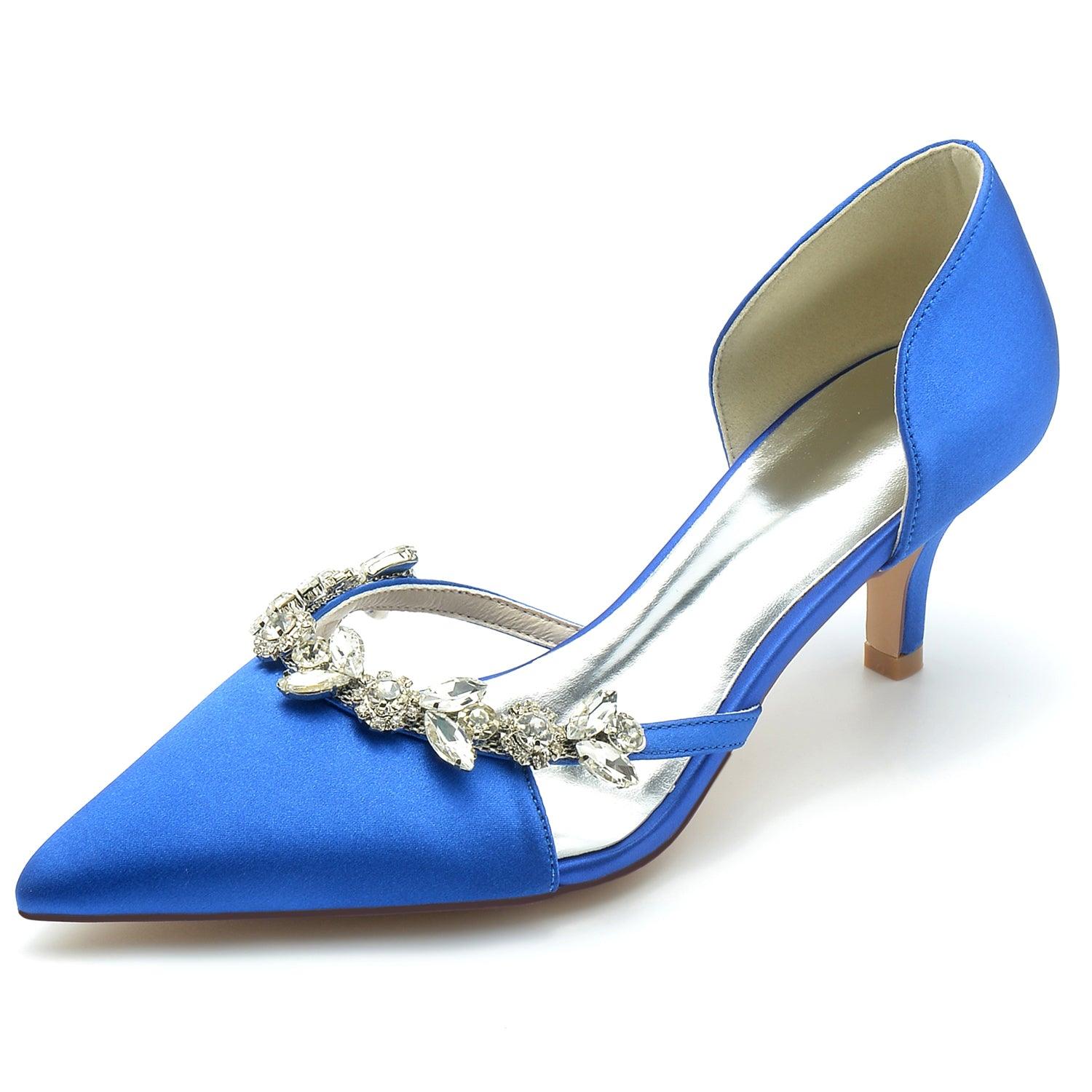 Stiletto Heel 6cm Silk-Like Shoes CK0210 - COCOMELODY