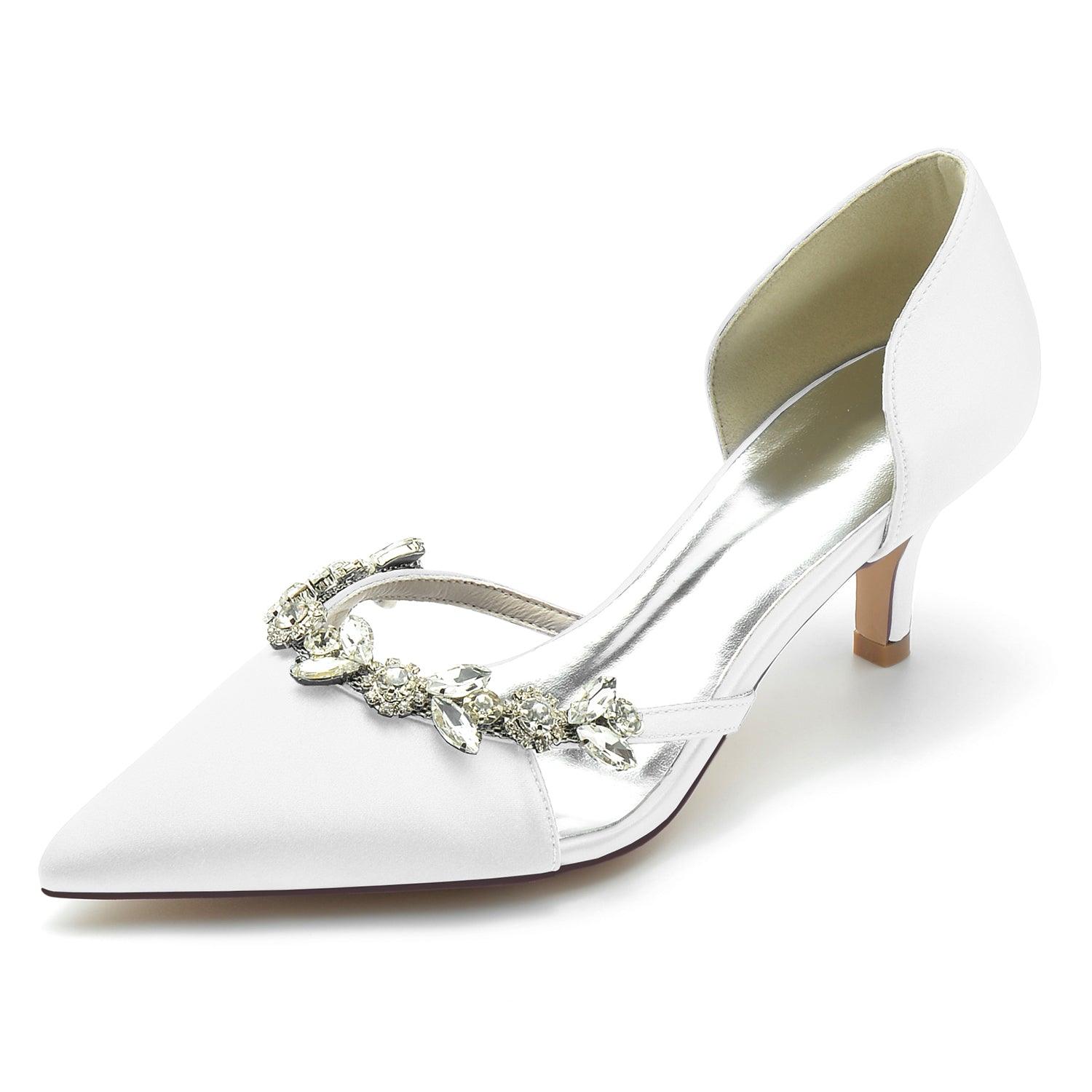 Stiletto Heel 6cm Silk-Like Shoes CK0210 - COCOMELODY