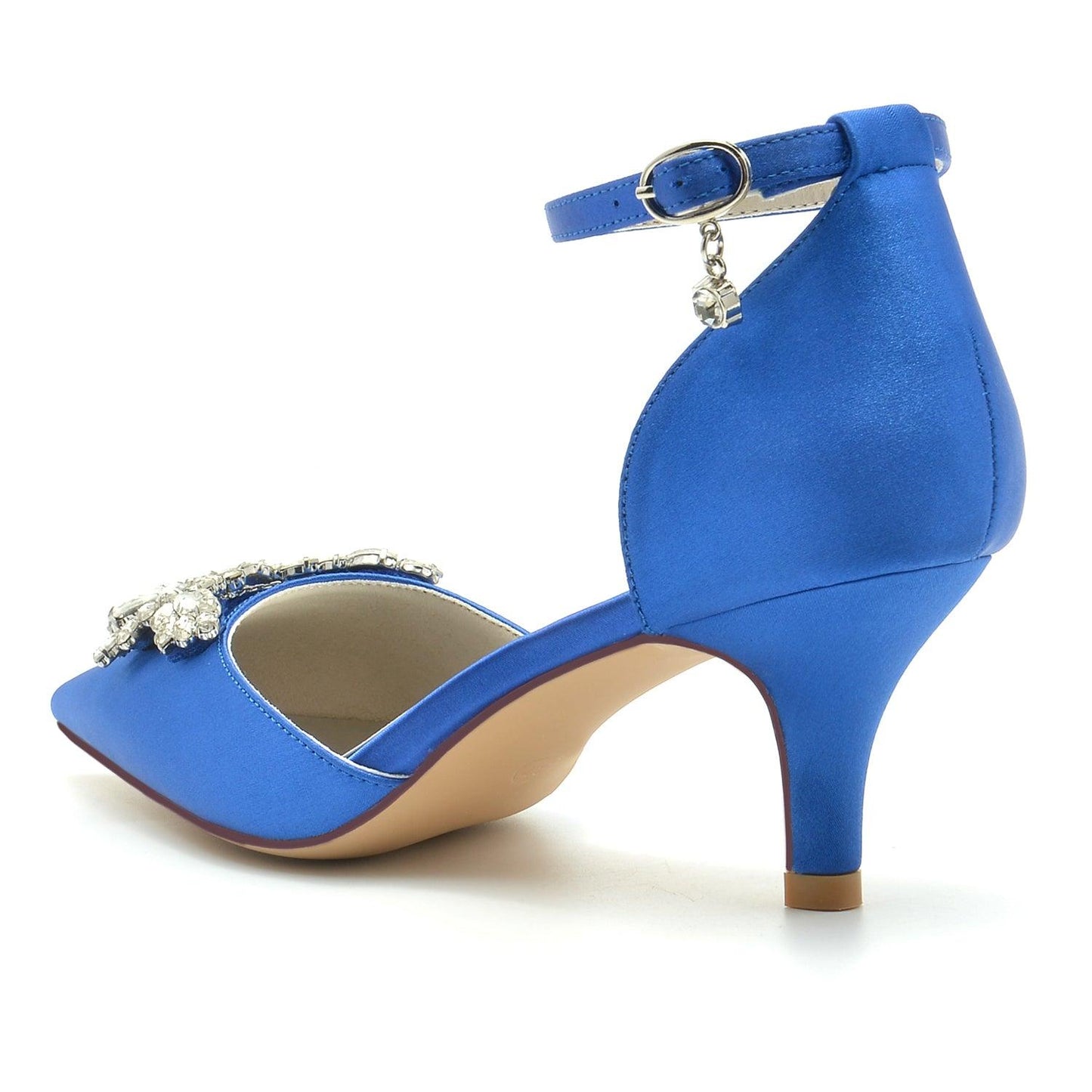 Stiletto Heel 6cm Silk-Like Shoes CK0211 - COCOMELODY