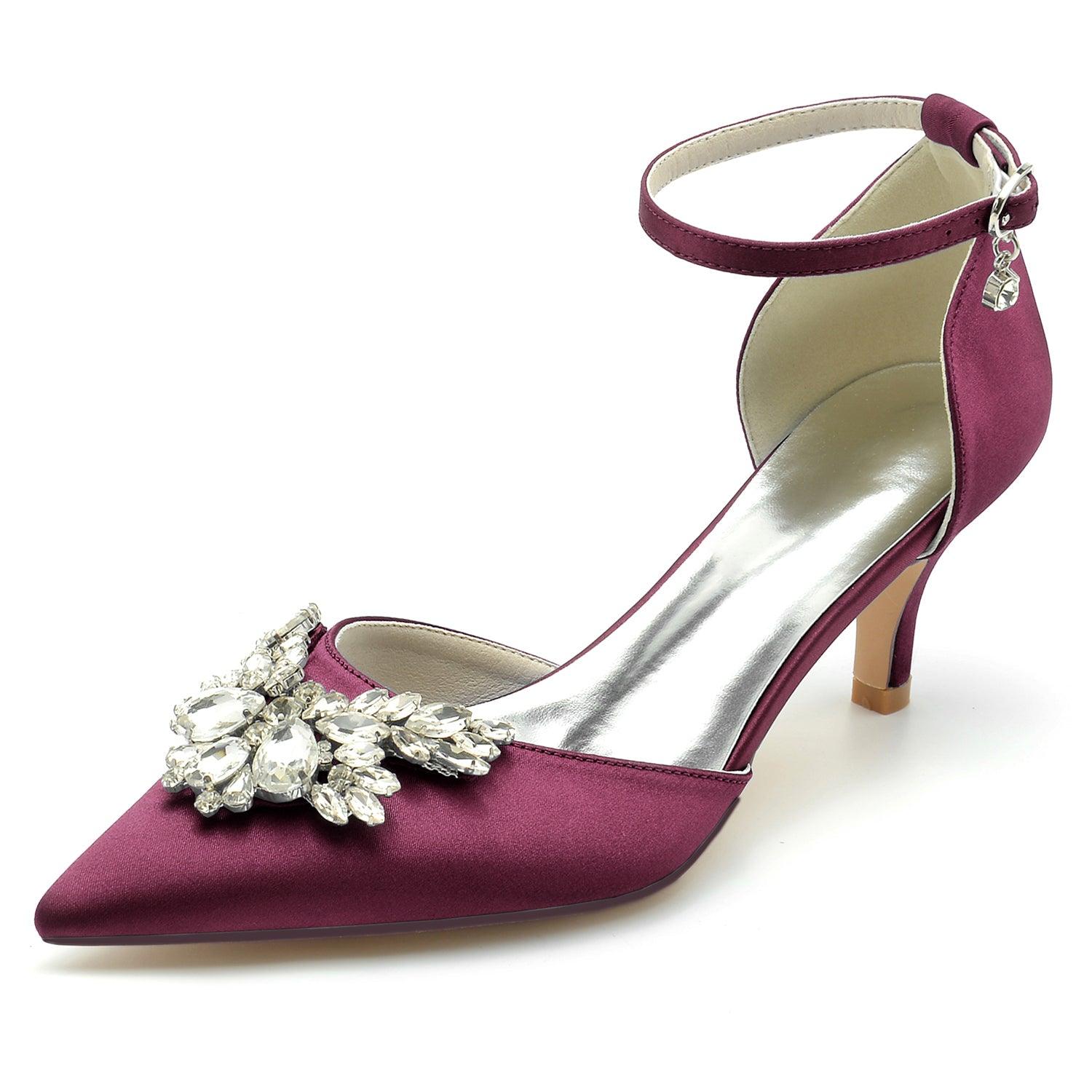 Stiletto Heel 6cm Silk-Like Shoes CK0211 - COCOMELODY