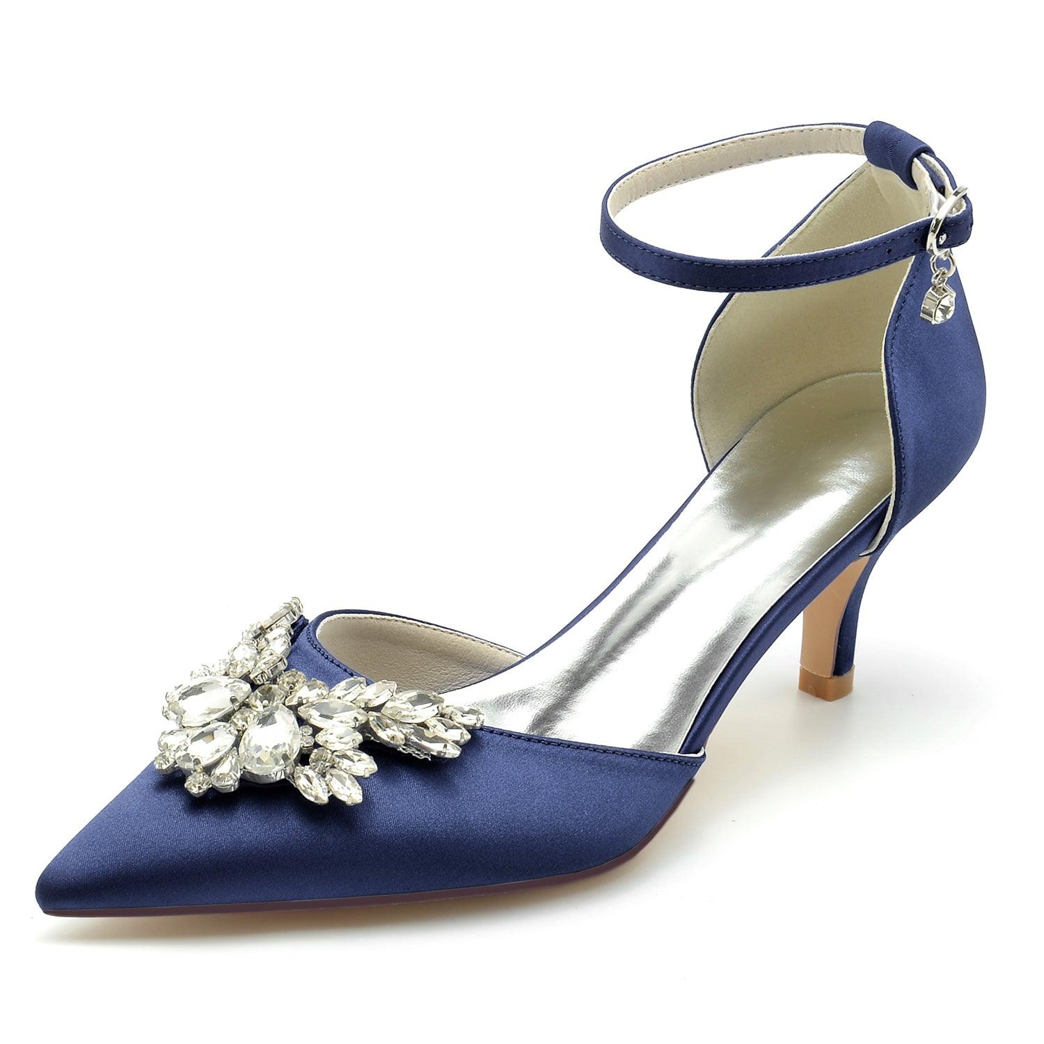 Stiletto Heel 6cm Silk-Like Shoes CK0211 - COCOMELODY