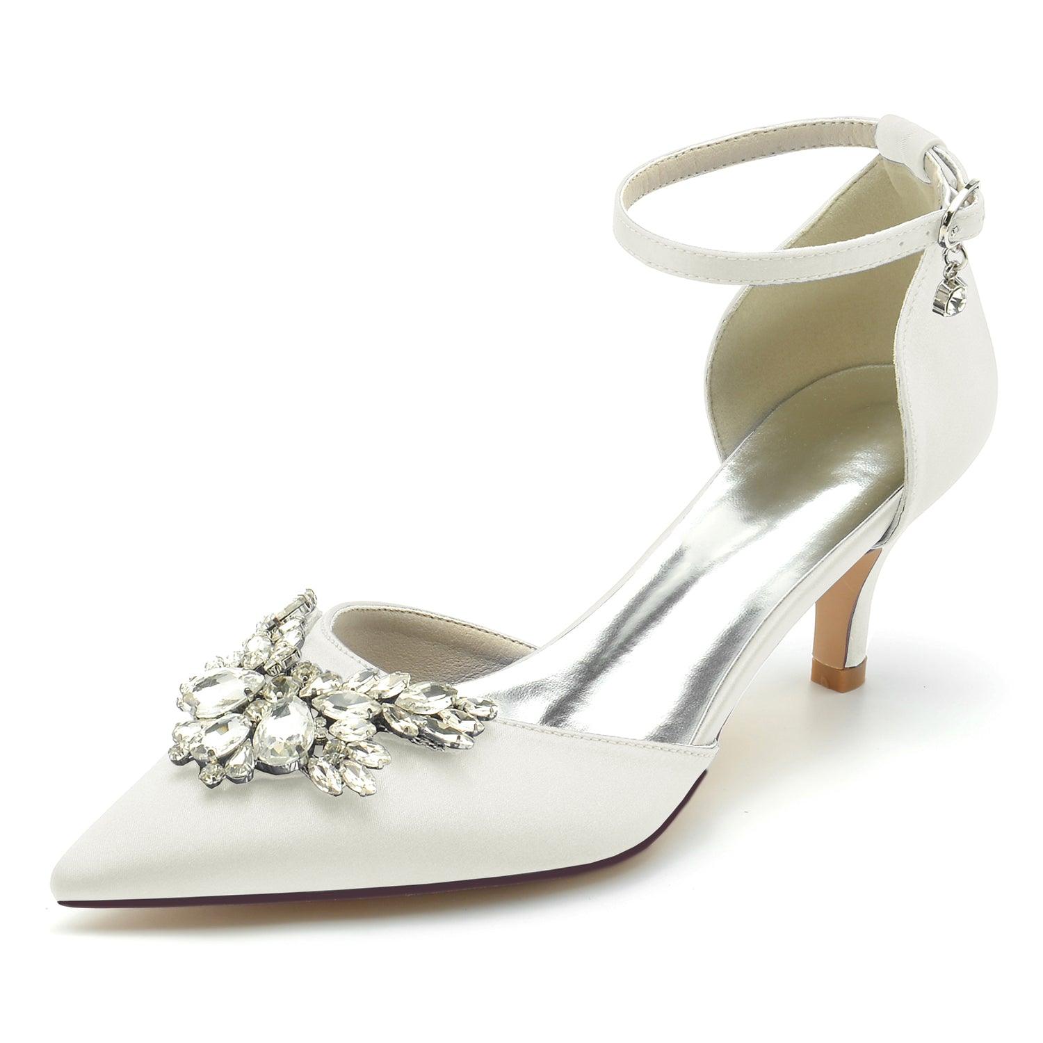 Stiletto Heel 6cm Silk-Like Shoes CK0211 - COCOMELODY