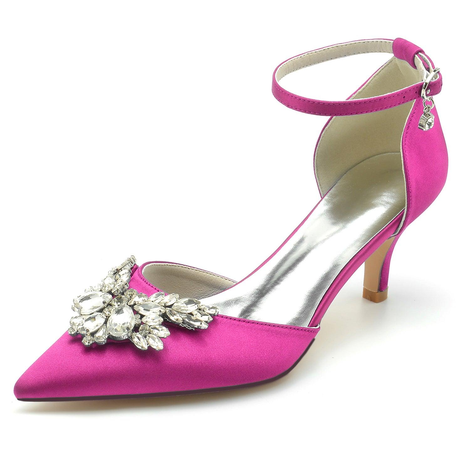 Stiletto Heel 6cm Silk-Like Shoes CK0211 - COCOMELODY