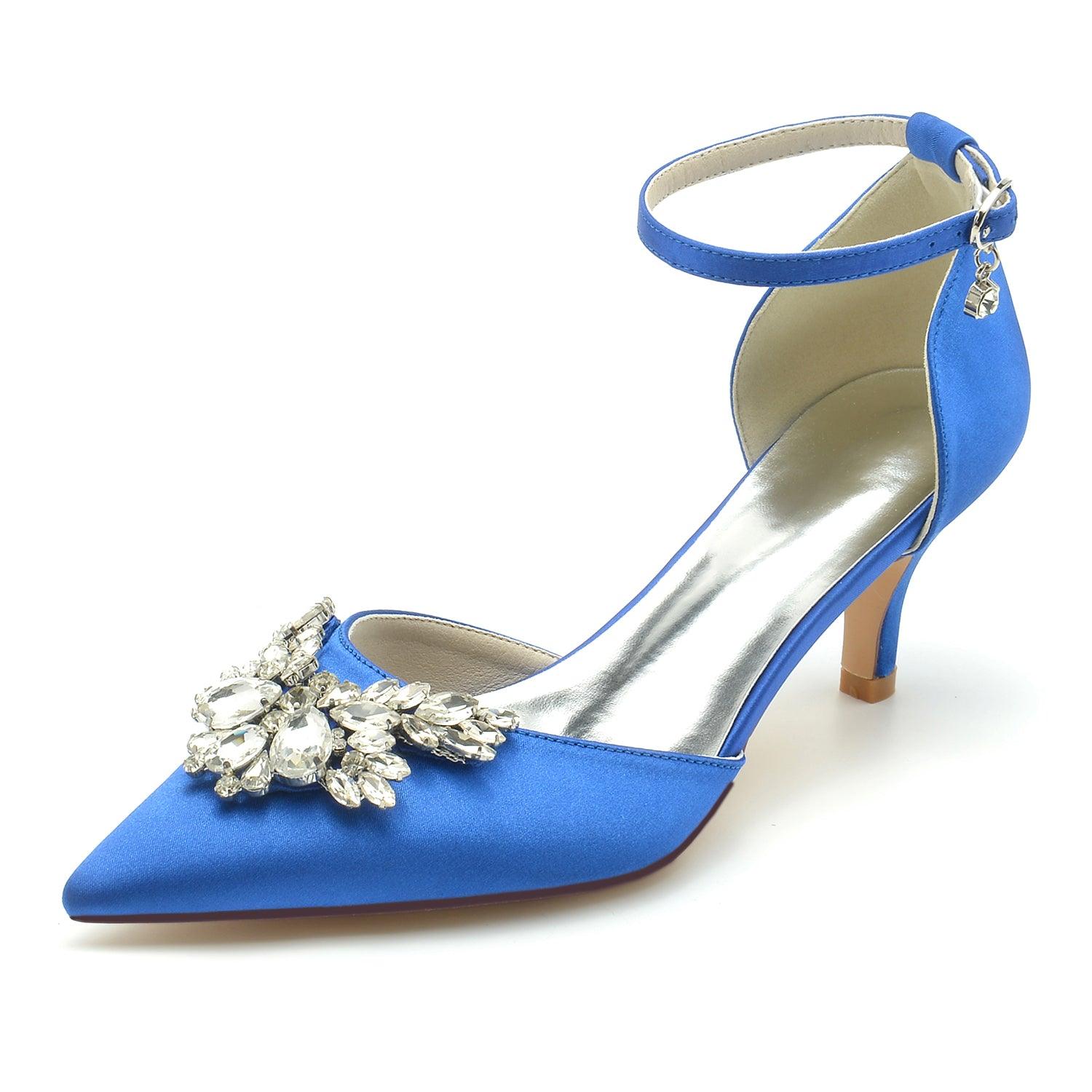 Stiletto Heel 6cm Silk-Like Shoes CK0211 - COCOMELODY