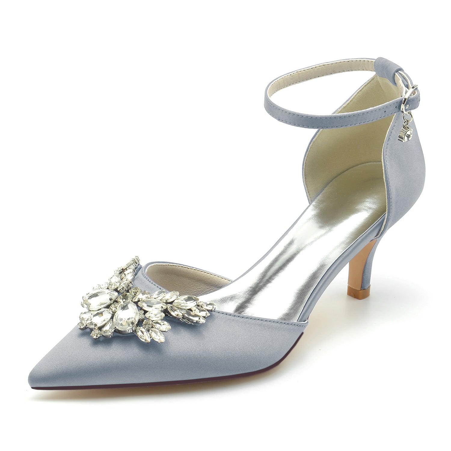 Stiletto Heel 6cm Silk-Like Shoes CK0211 - COCOMELODY