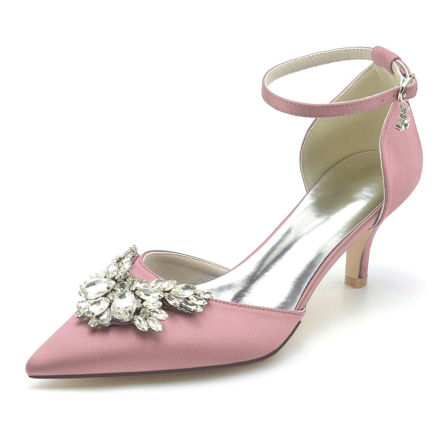 Stiletto Heel 6cm Silk-Like Shoes CK0211 - COCOMELODY
