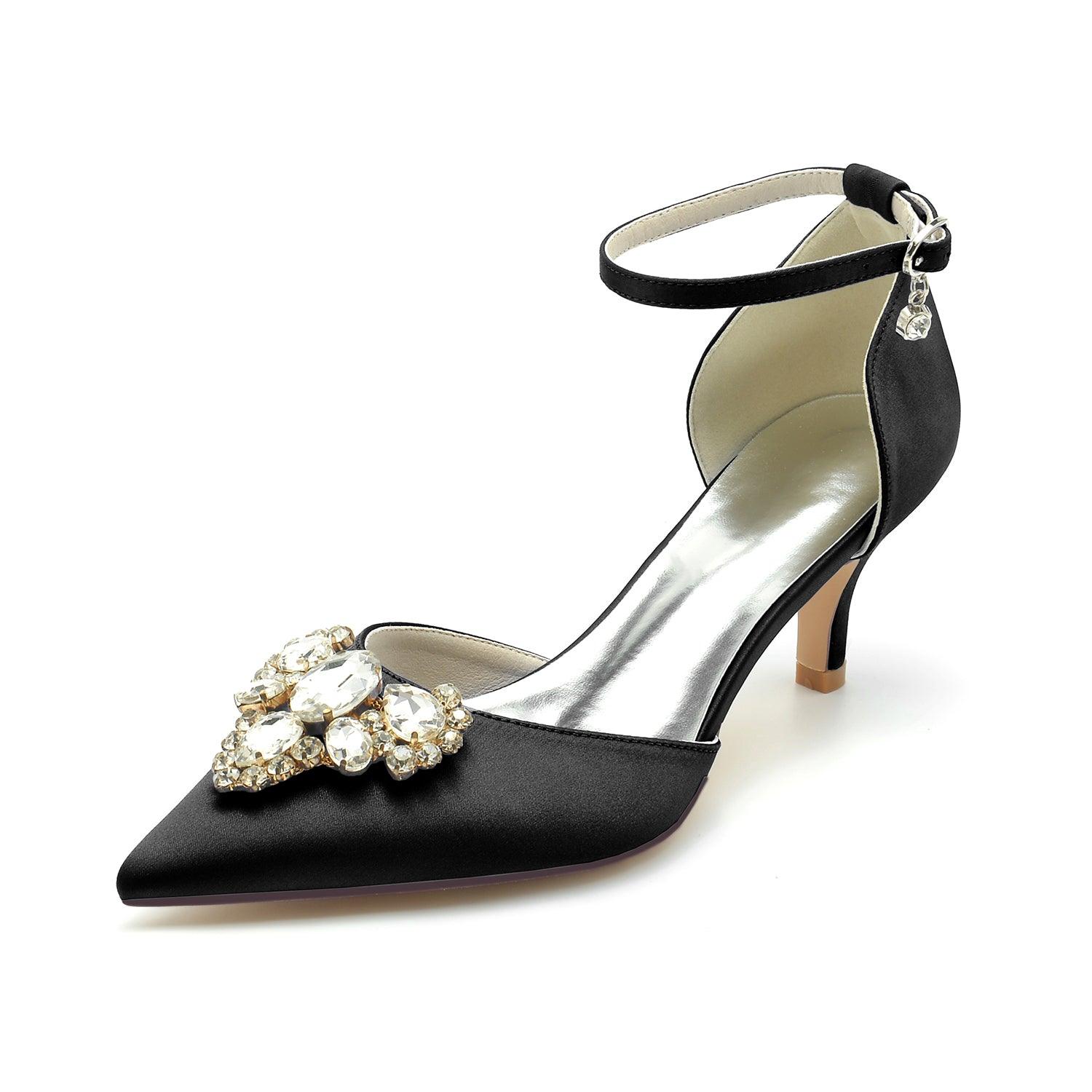 Stiletto Heel 6cm Silk-Like Shoes CK0212 - COCOMELODY