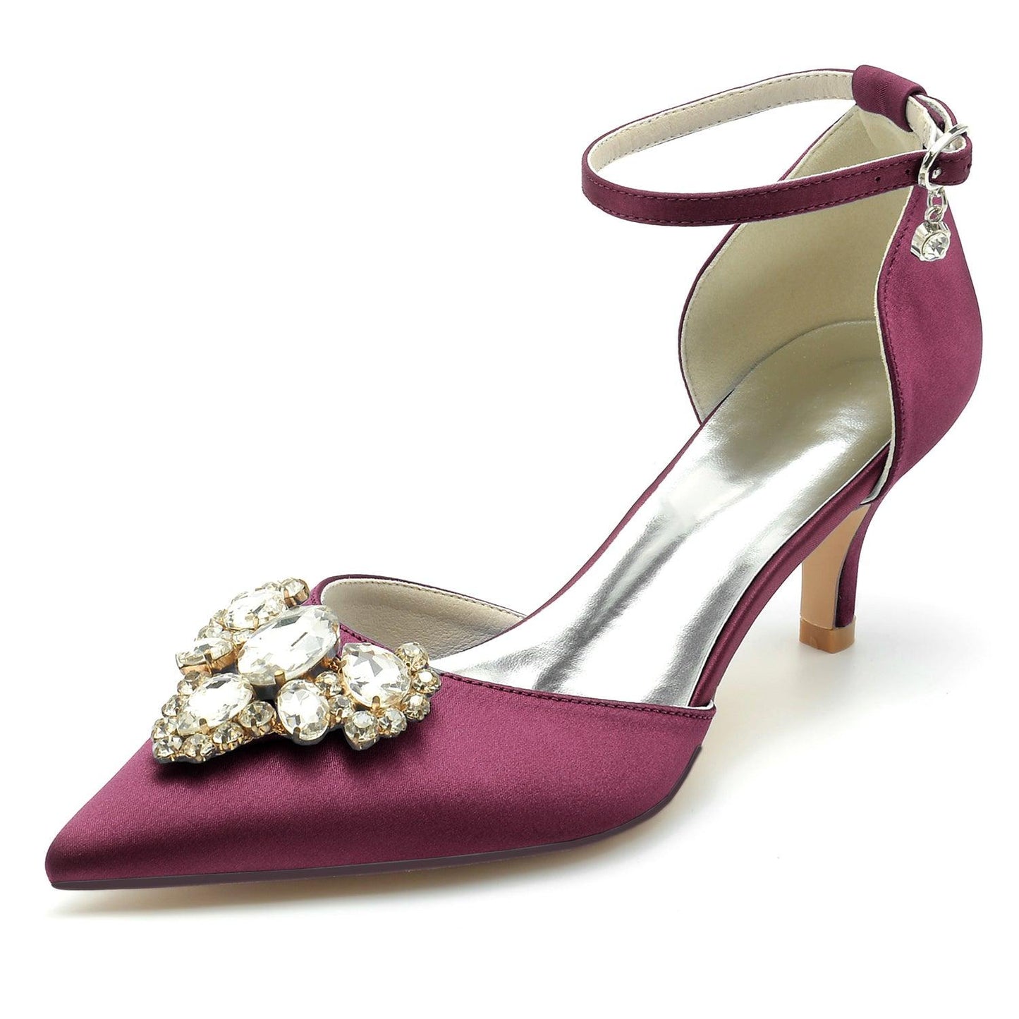 Stiletto Heel 6cm Silk-Like Shoes CK0212 - COCOMELODY