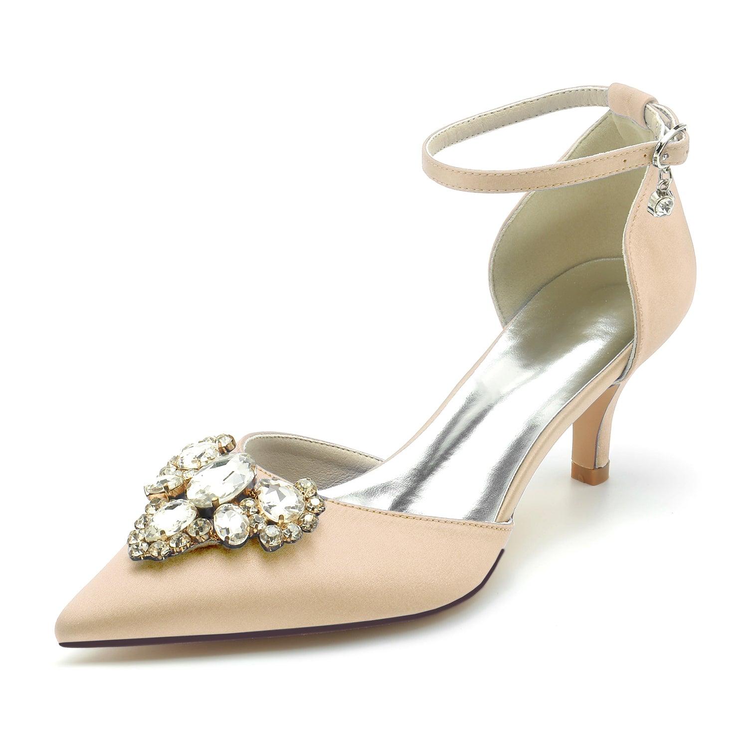 Stiletto Heel 6cm Silk-Like Shoes CK0212 - COCOMELODY