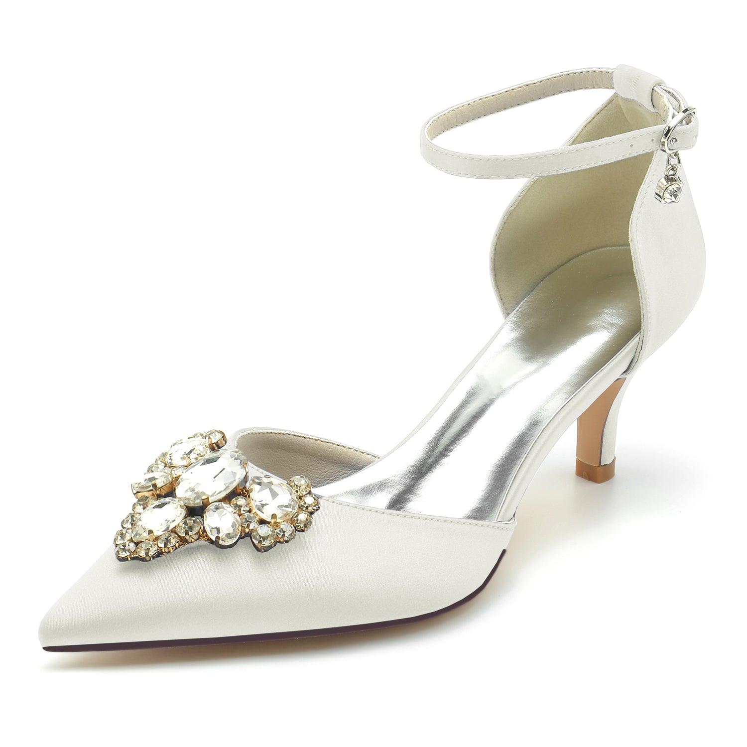 Stiletto Heel 6cm Silk-Like Shoes CK0212 - COCOMELODY
