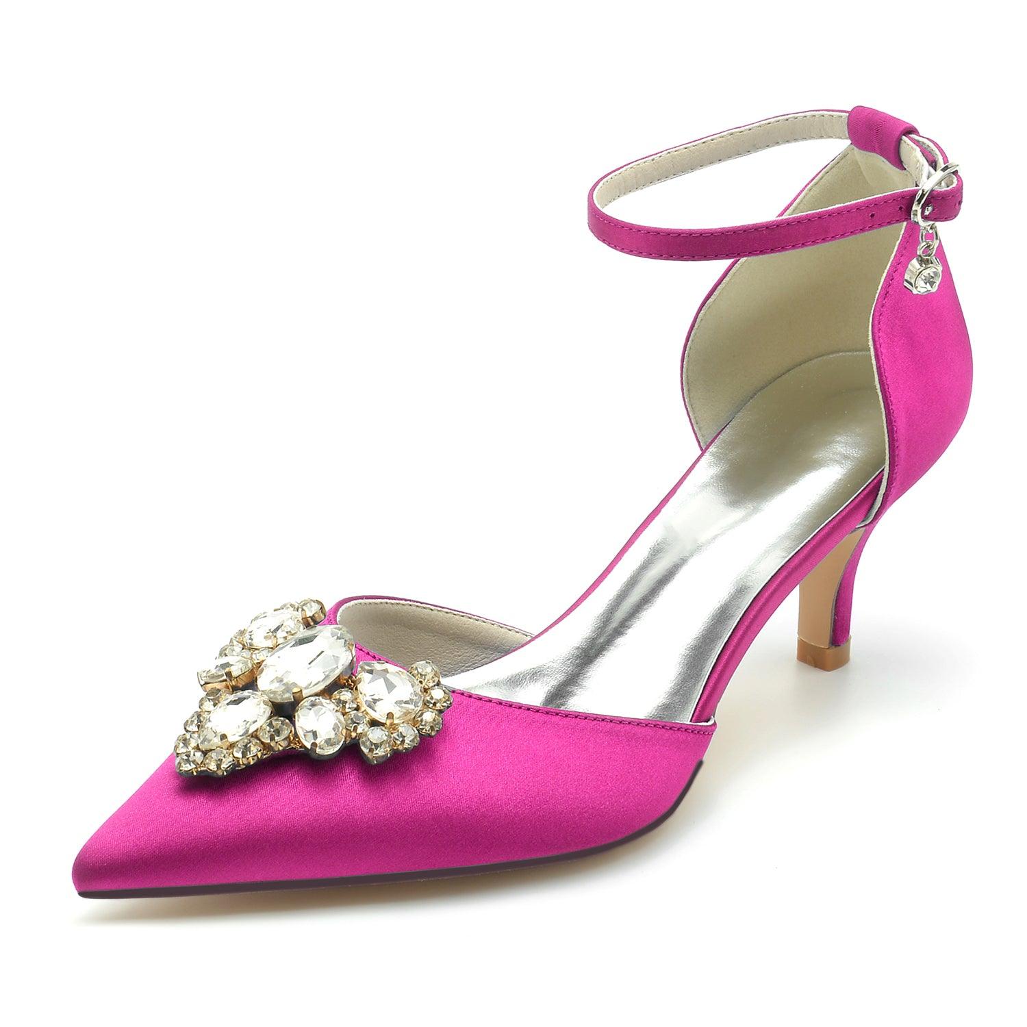 Stiletto Heel 6cm Silk-Like Shoes CK0212 - COCOMELODY
