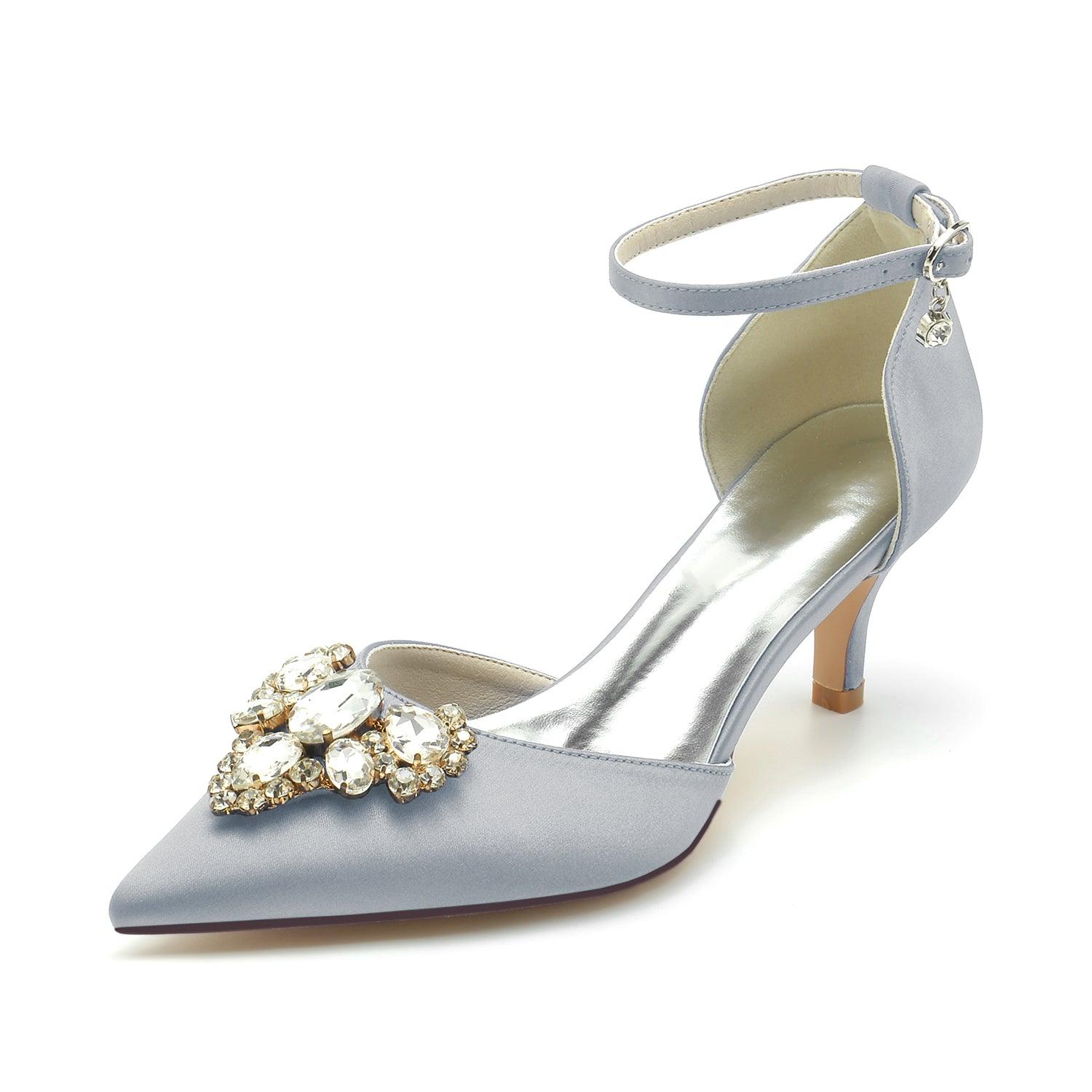 Stiletto Heel 6cm Silk-Like Shoes CK0212 - COCOMELODY