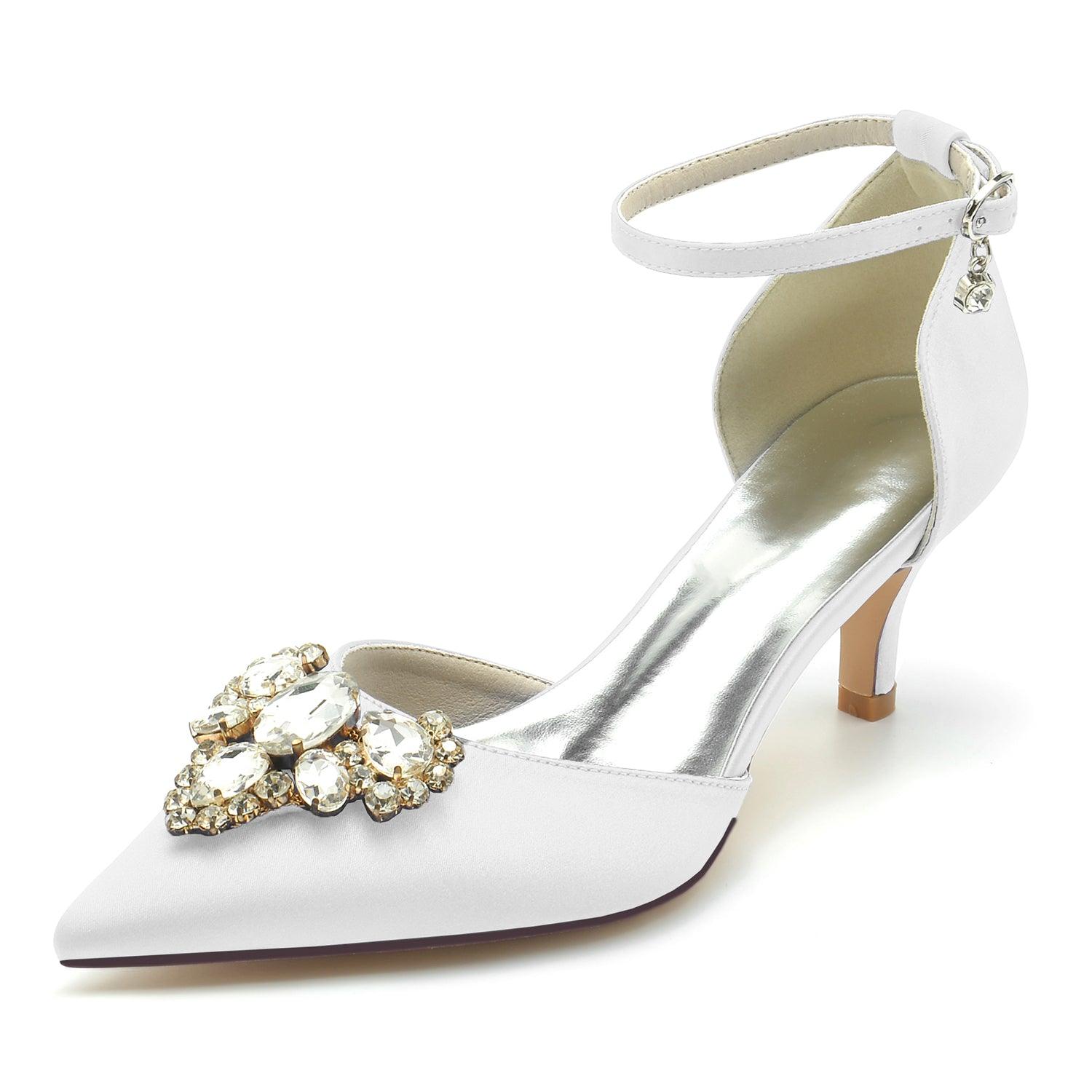 Stiletto Heel 6cm Silk-Like Shoes CK0212 - COCOMELODY