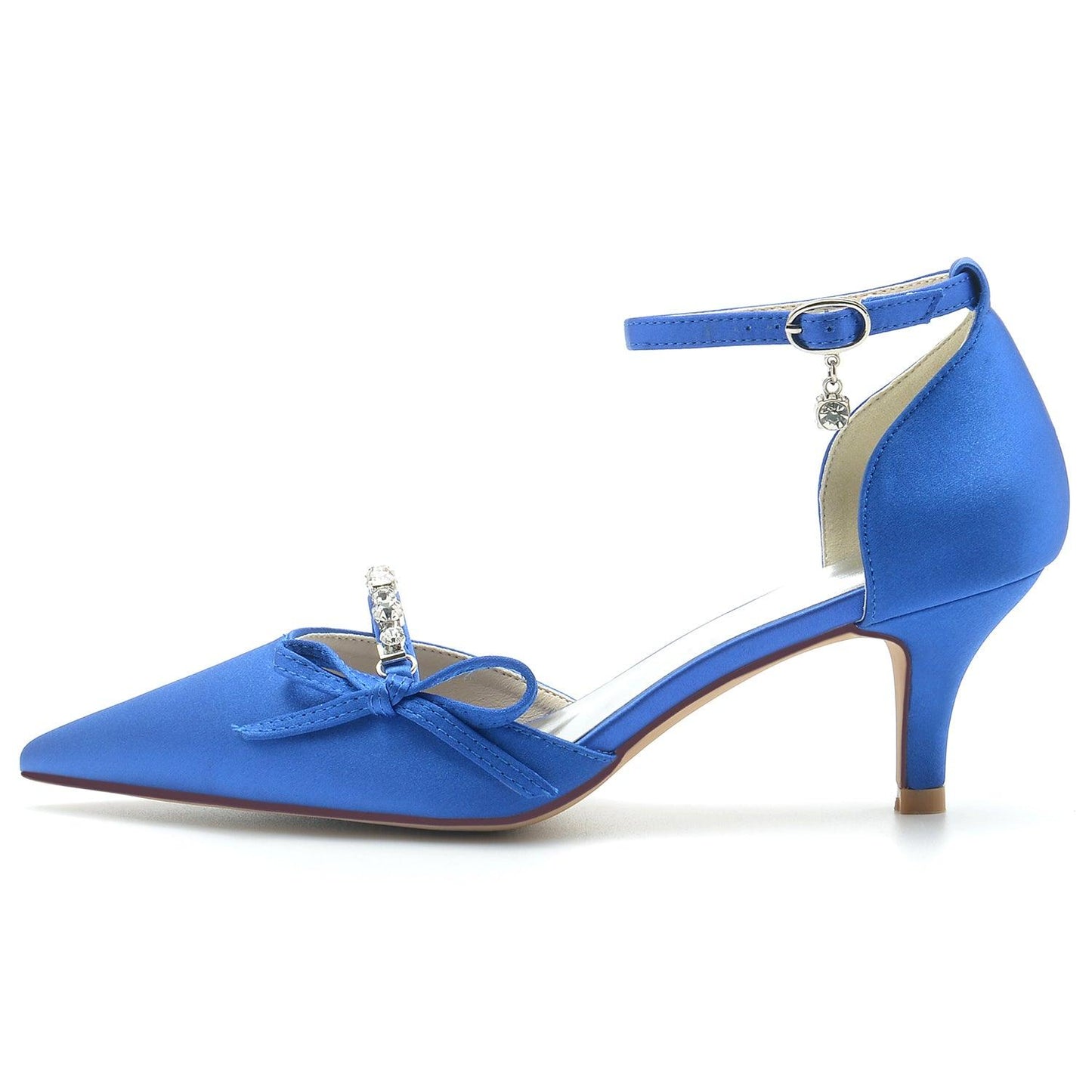 Stiletto Heel 6cm Silk-Like Shoes CK0213 - COCOMELODY