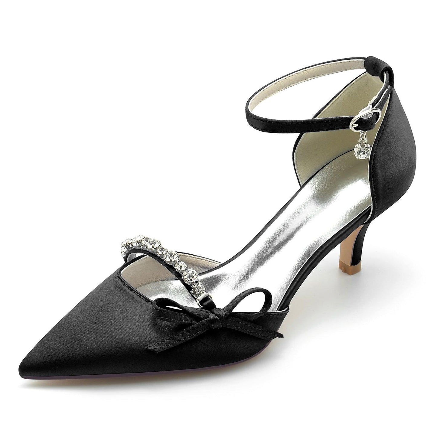 Stiletto Heel 6cm Silk-Like Shoes CK0213 - COCOMELODY