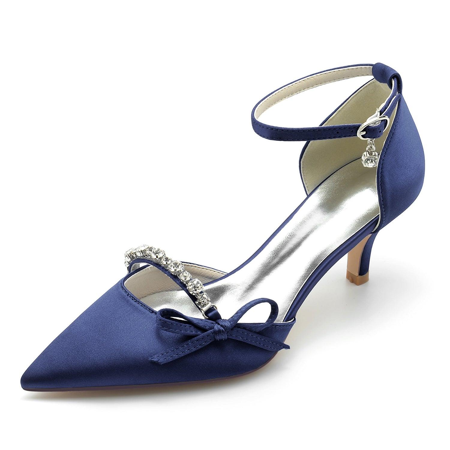 Stiletto Heel 6cm Silk-Like Shoes CK0213 - COCOMELODY