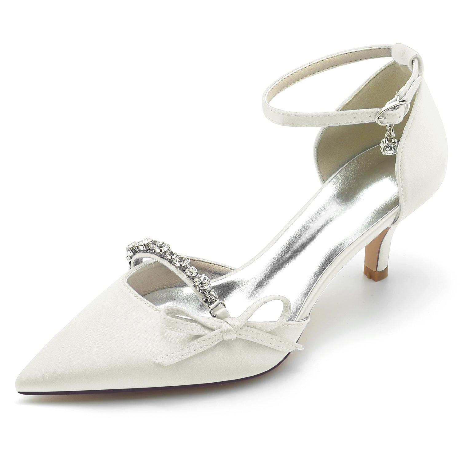 Stiletto Heel 6cm Silk-Like Shoes CK0213 - COCOMELODY