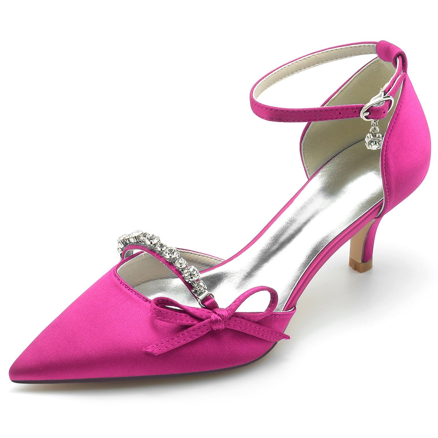 Stiletto Heel 6cm Silk-Like Shoes CK0213 - COCOMELODY