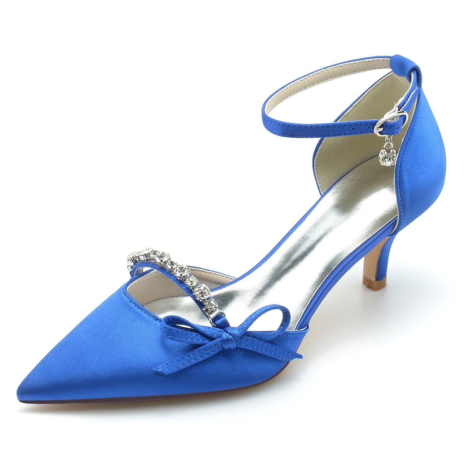 Stiletto Heel 6cm Silk-Like Shoes CK0213 - COCOMELODY