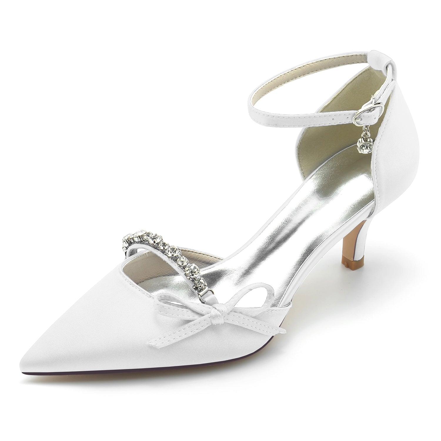 Stiletto Heel 6cm Silk-Like Shoes CK0213 - COCOMELODY