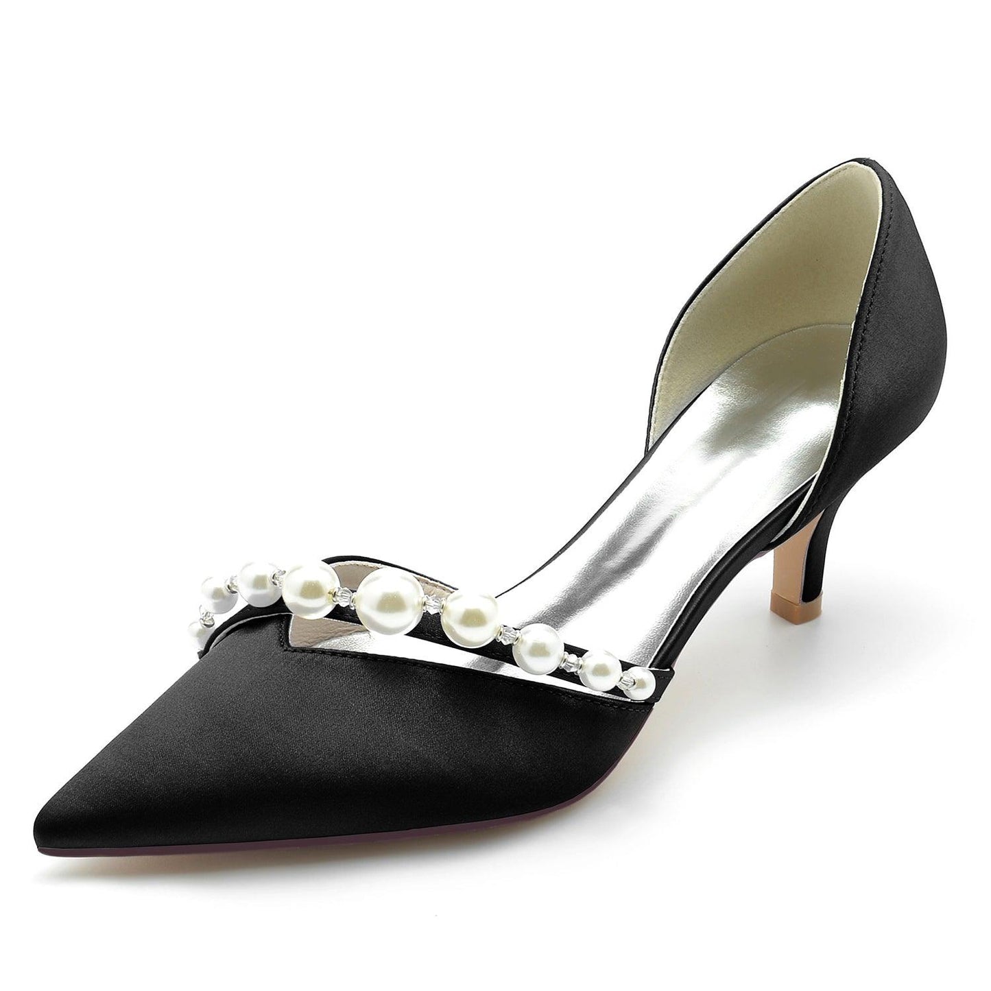 Stiletto Heel 6cm Silk-Like Shoes CK0214 - COCOMELODY