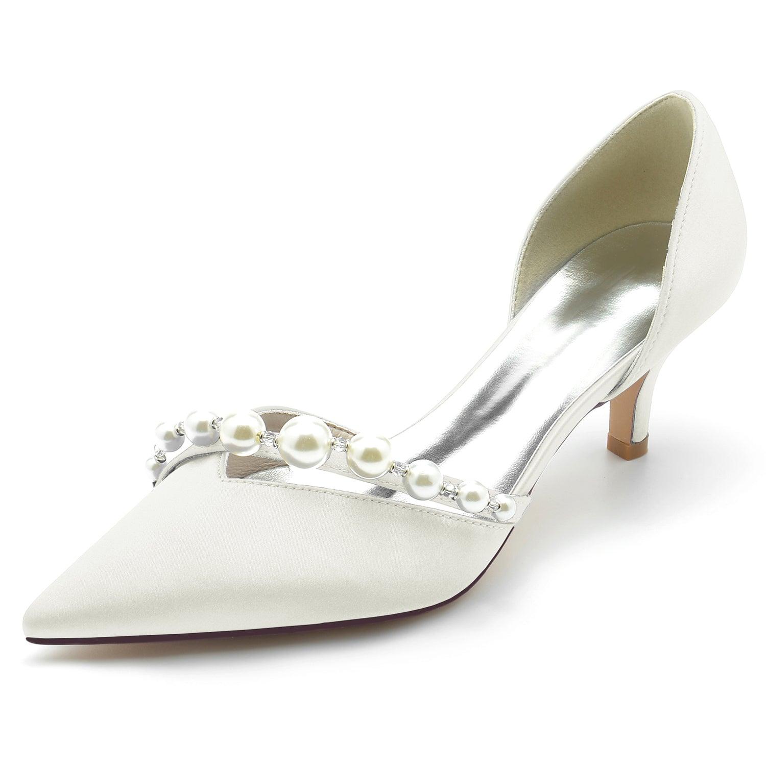 Stiletto Heel 6cm Silk-Like Shoes CK0214 - COCOMELODY
