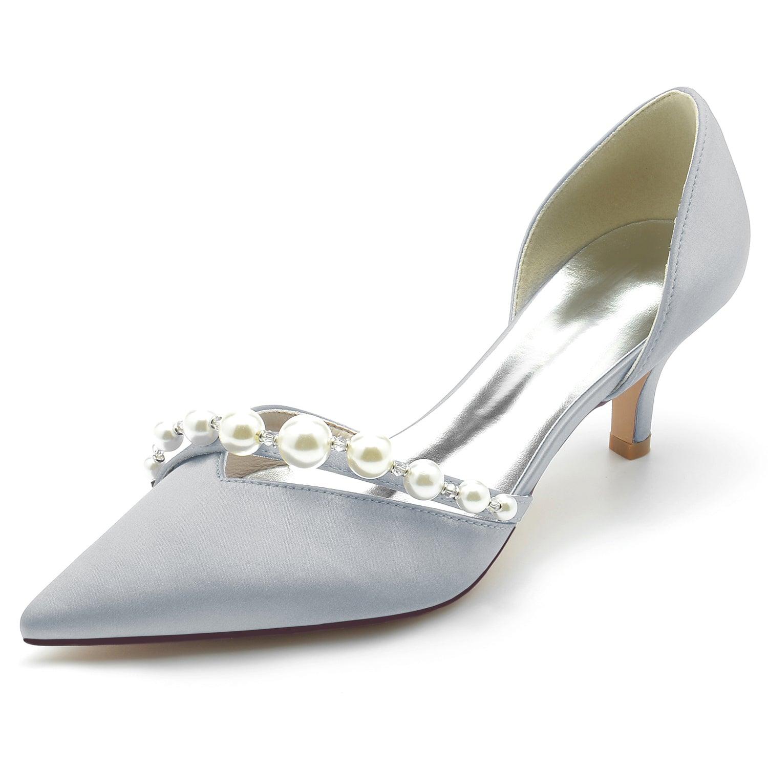 Stiletto Heel 6cm Silk-Like Shoes CK0214 - COCOMELODY