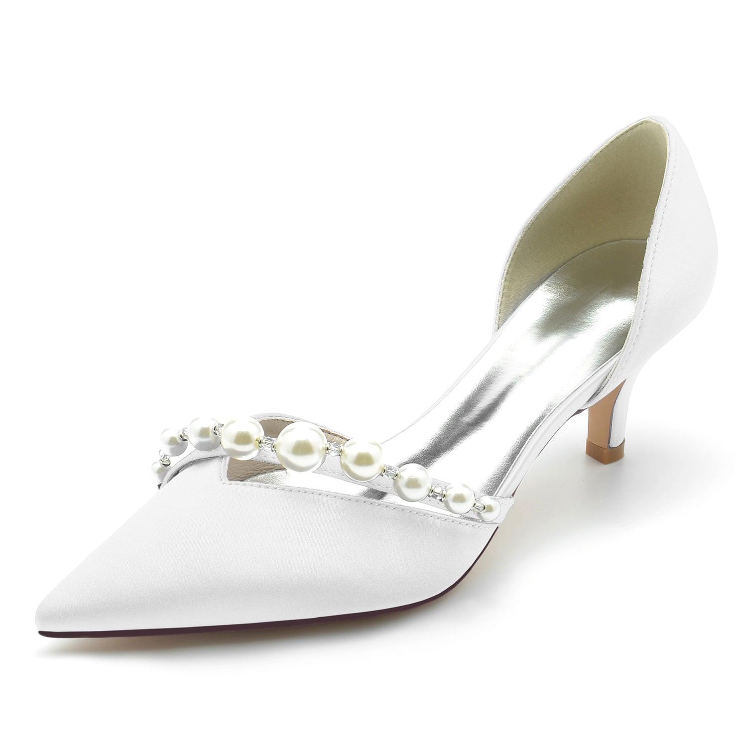 Stiletto Heel 6cm Silk-Like Shoes CK0214 - COCOMELODY