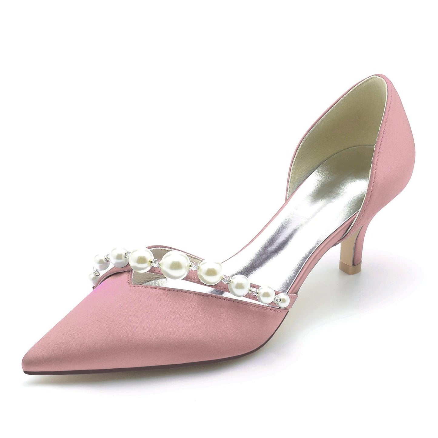 Stiletto Heel 6cm Silk-Like Shoes CK0214 - COCOMELODY