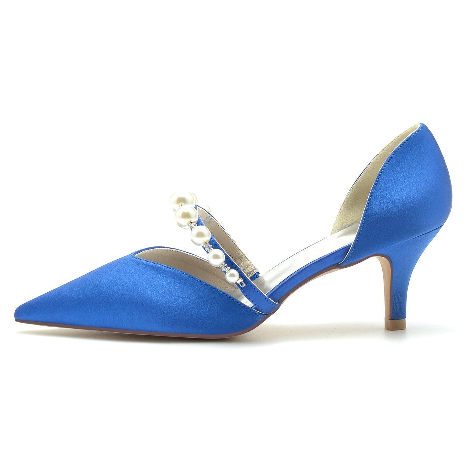 Stiletto Heel 6cm Silk-Like Shoes CK0215 - COCOMELODY